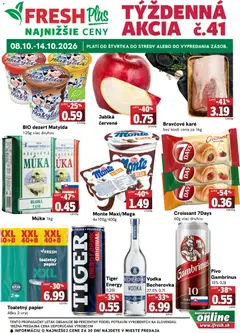 Fresh leták platný od 08.10.2026
