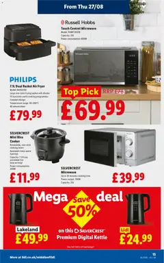 Preview of Weekly offers Lidl valid from 27/08/2026 | Page: 17