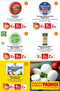 Coccinelle - Prévisualisation de Coccinelle - Express valide à partir de 17.06.2026 | Page: 14 | Produits: Mozzarella, Lait, Fromage, Camembert