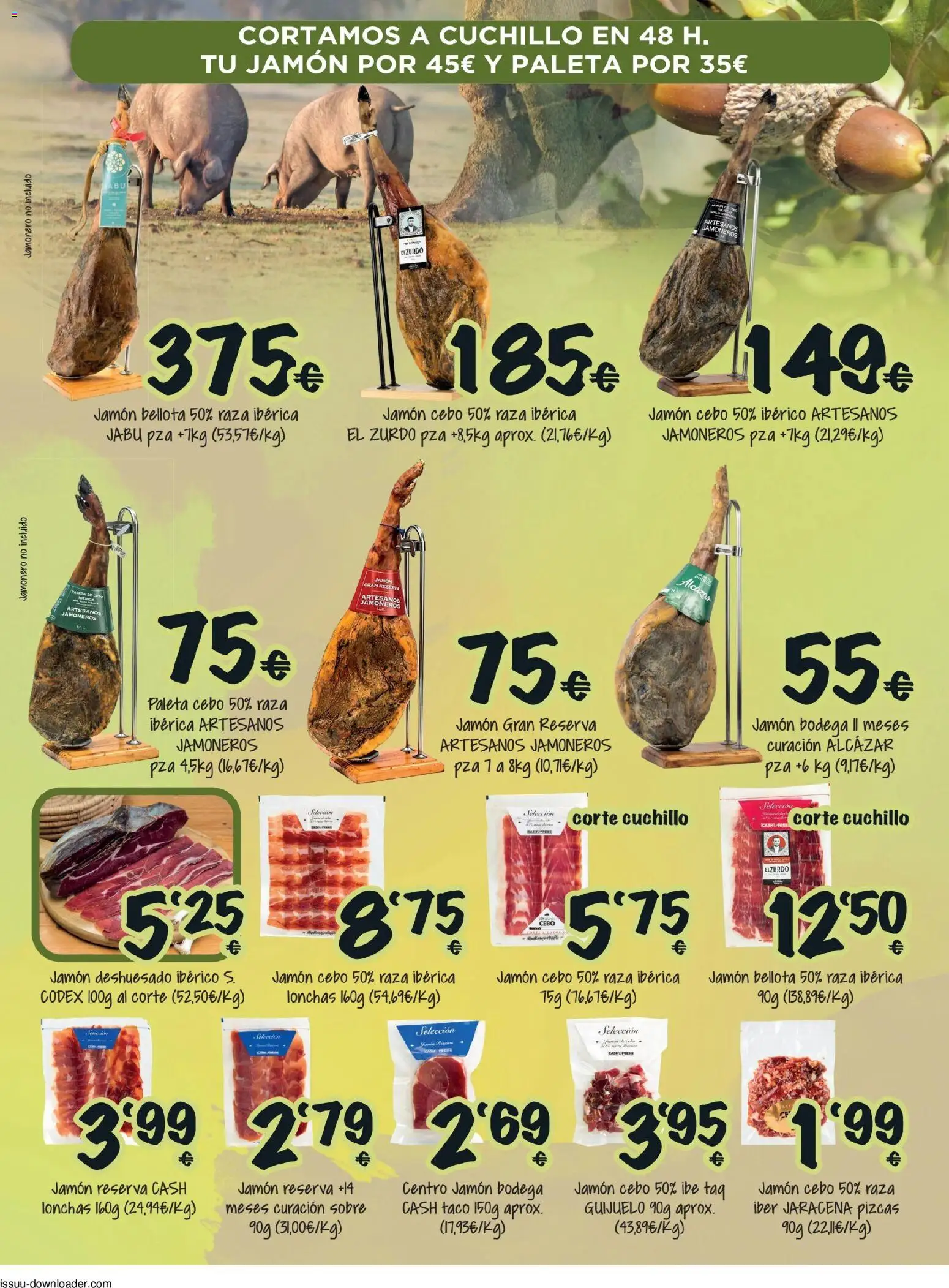Cash Fresh folleto Viso del Alcor │ válido desde el 06/08/2026 | Página: 9 | Productos: Jamón