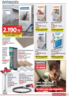 Bauhaus szórólap - amely érvényes a következő dátumtól: 11.05.2026 | Oldal: 15 | Termékek: Ragasztó, Festék, Hullámlemez