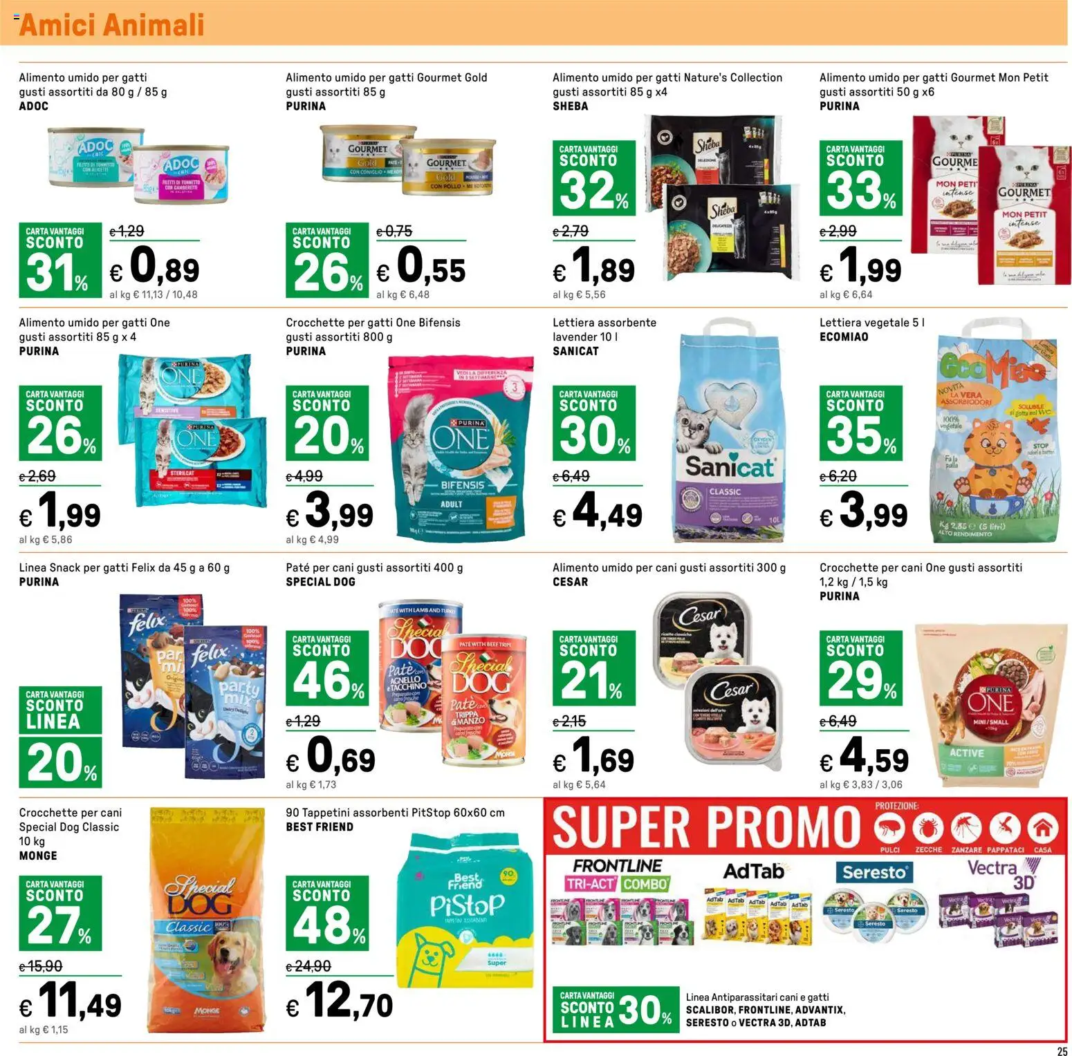 Volantino Iper del 11.05.2026 | Pagina: 25 | Prodotti: Paté, Manzo, Tacchino, Crocchette