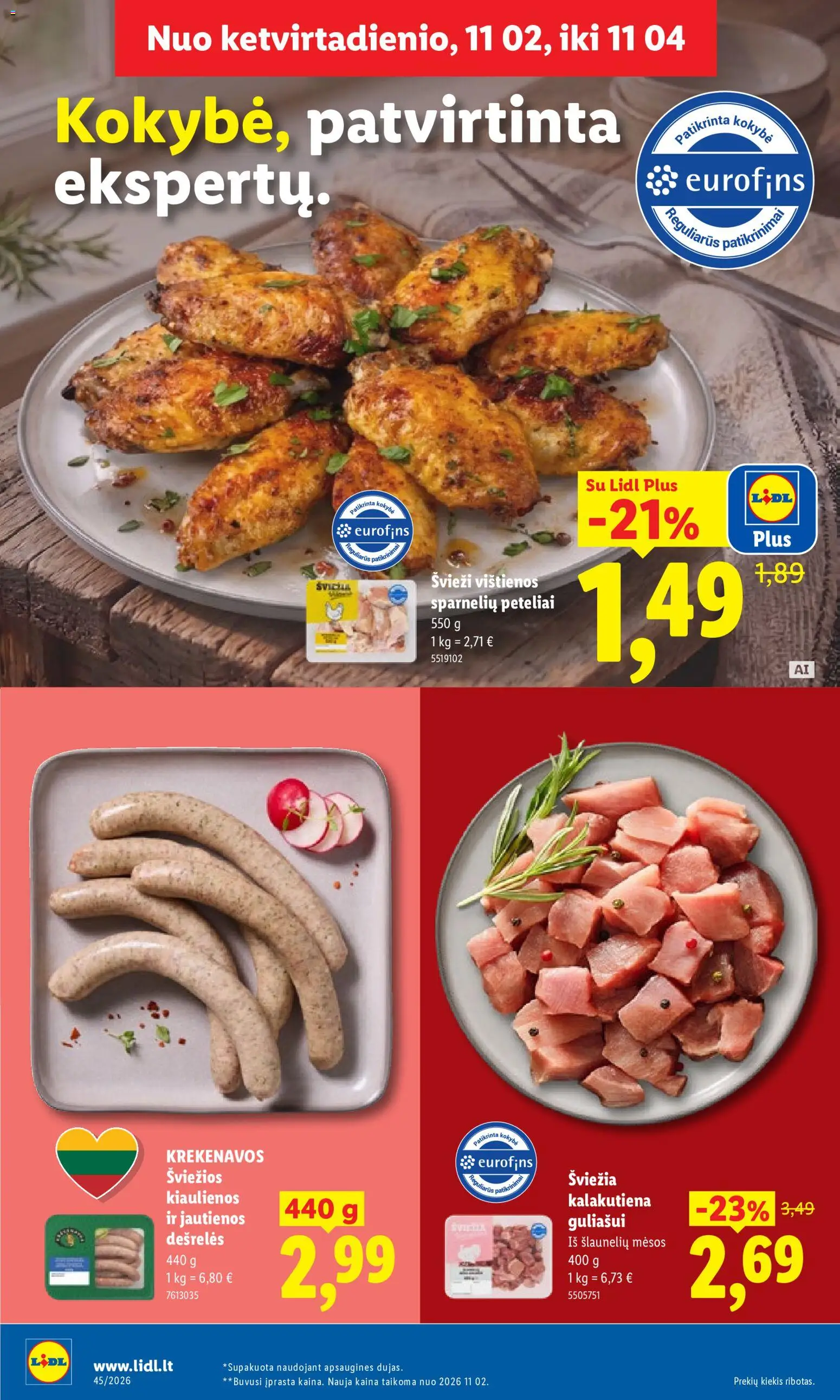 LIDL akcijos nuo 2026.11.02 | Puslapis: 8