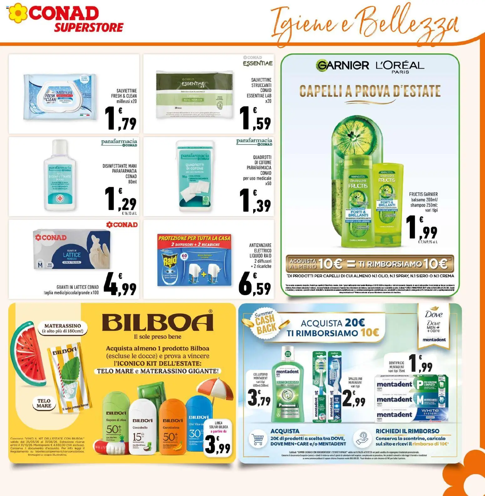 Volantino Conad del 01/07/2026 | Pagina: 29 | Prodotti: Balsamo, Spazzolino, Collutorio, Antizanzare