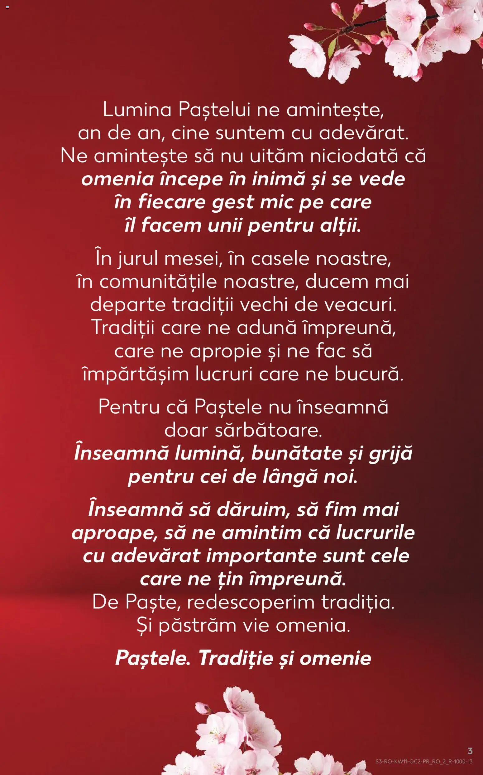 Kaufland RO akciós ujság - amely érvényes a következő dátumtól: 11.03.2026 | Oldal: 3