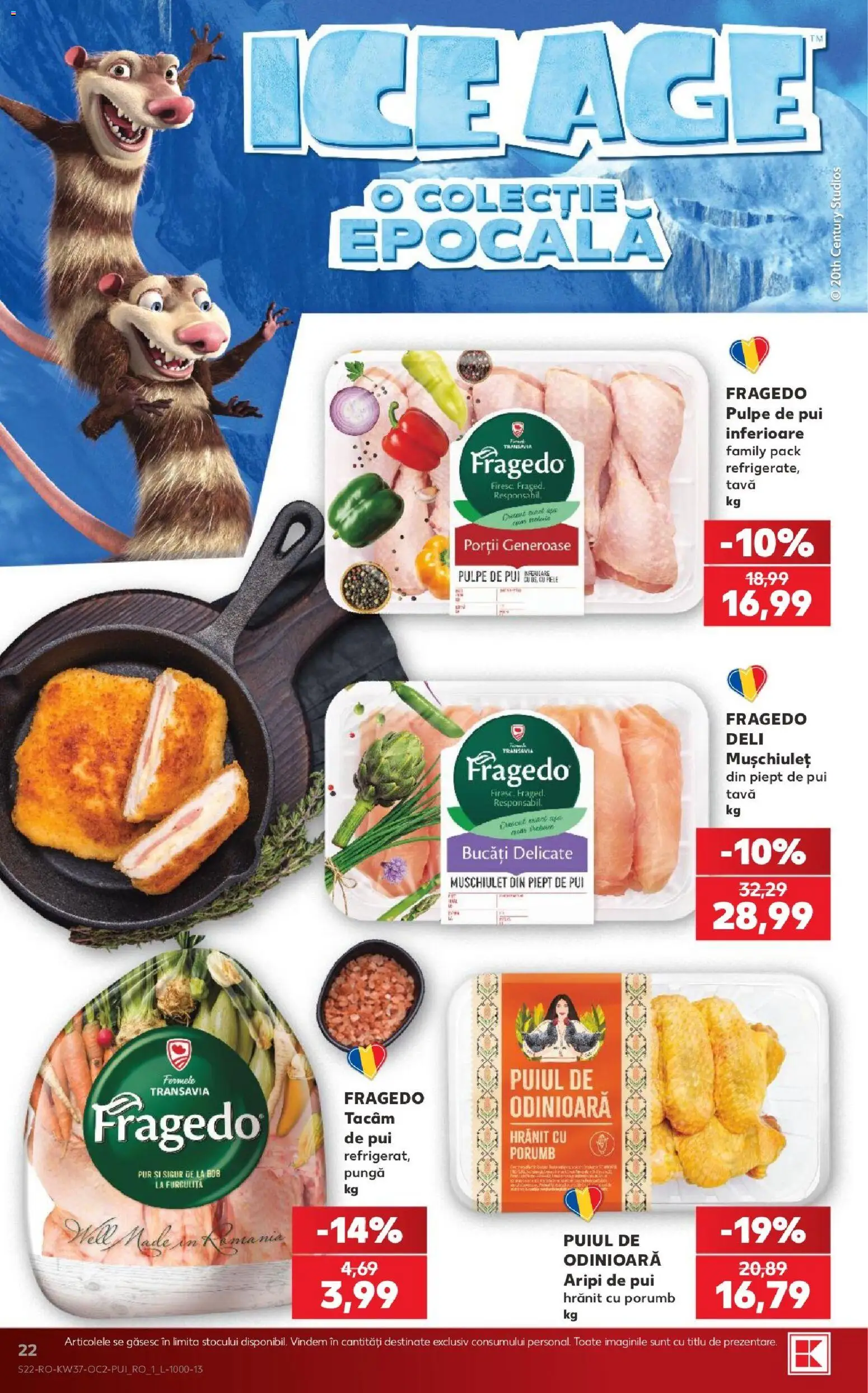 Kaufland RO akciós ujság - amely érvényes a következő dátumtól: 2026.09.09. | Oldal: 22 | Termékek: Pur