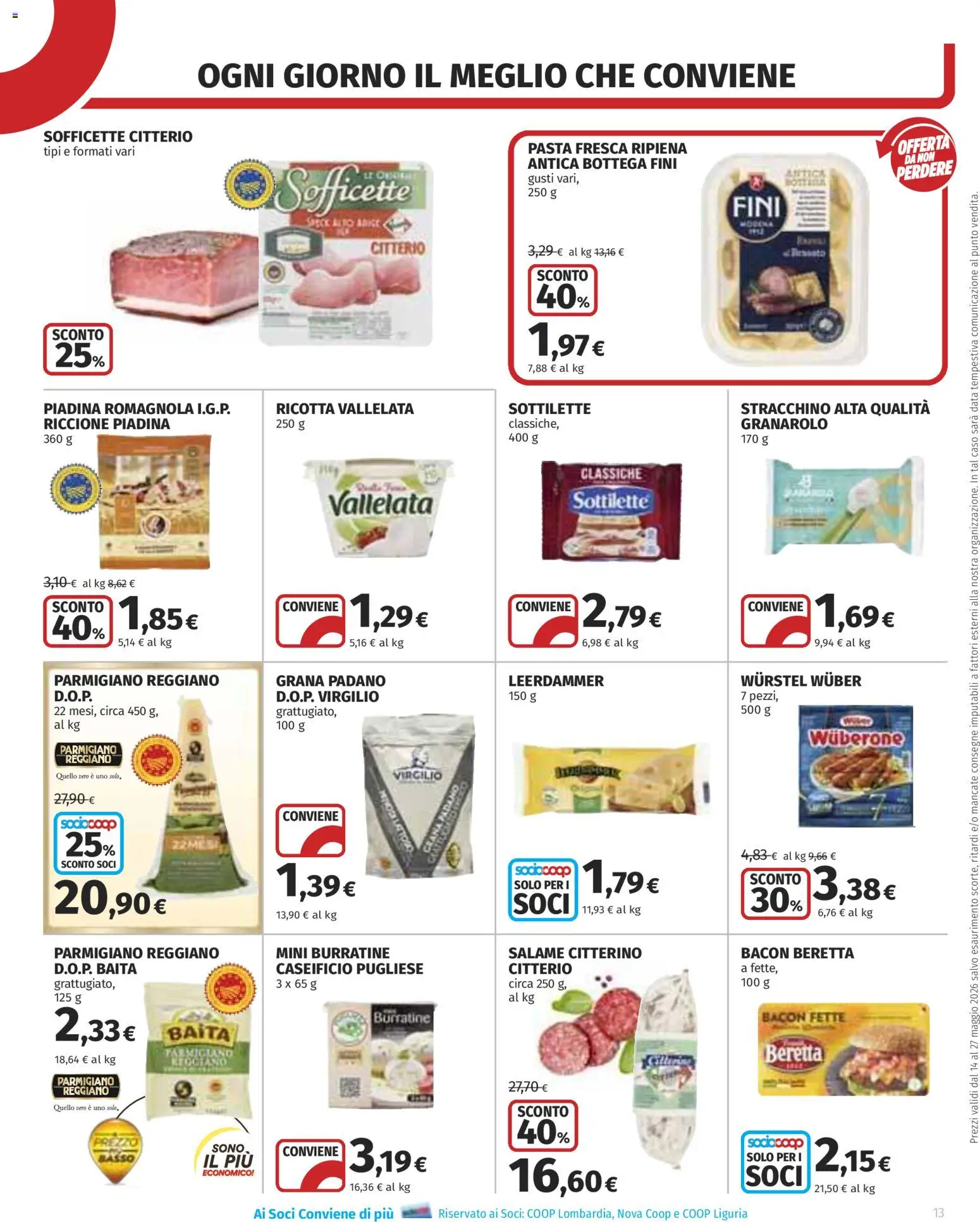 Volantino COOP del 14.05.2026 | Pagina: 13