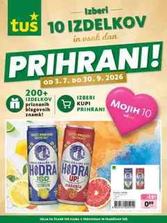 Tuš katalog akcije – veljaven od 03.07.2026