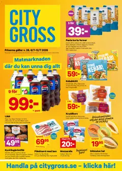City Gross erbjudanden - Förhandsvisning av reklamblad från butik City Gross aktuell från 06/07/2026