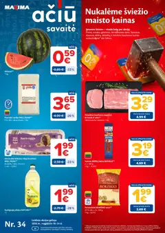 MAXIMA leidinys galioja nuo 2026.08.18