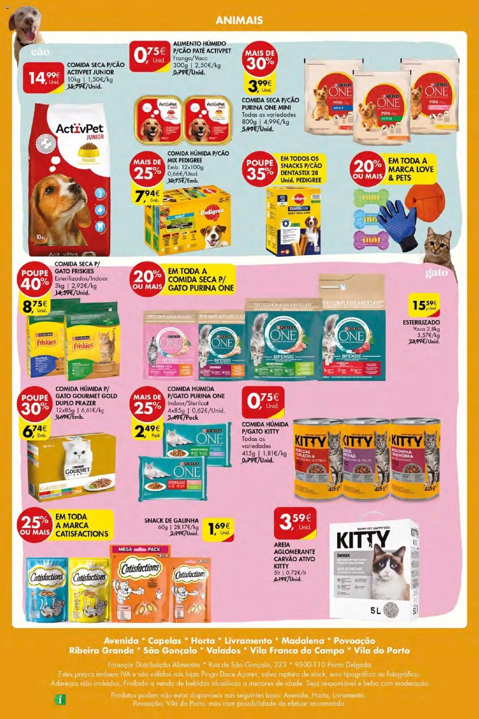 Pingo Doce Poupe Esta Semana Açores │ válido de 07.05.2026 | Página: 32 | Produtos: Vitela, Purina one, Frango, Truta