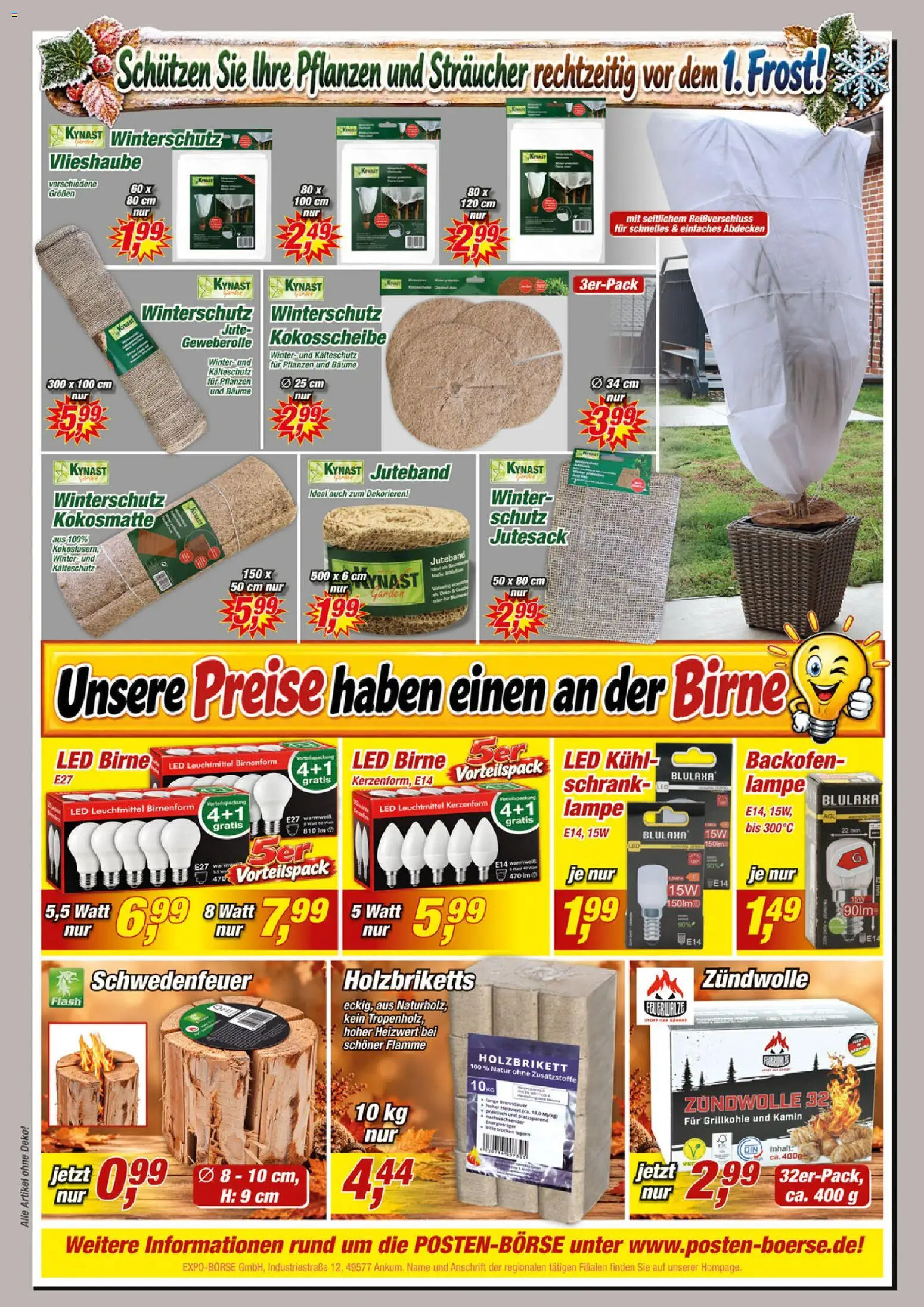 Posten Börse Prospekt – gültig ab 24.10.2026 | Seite: 8 | Produkte: Schrank, Lampe, Backofen, Birne