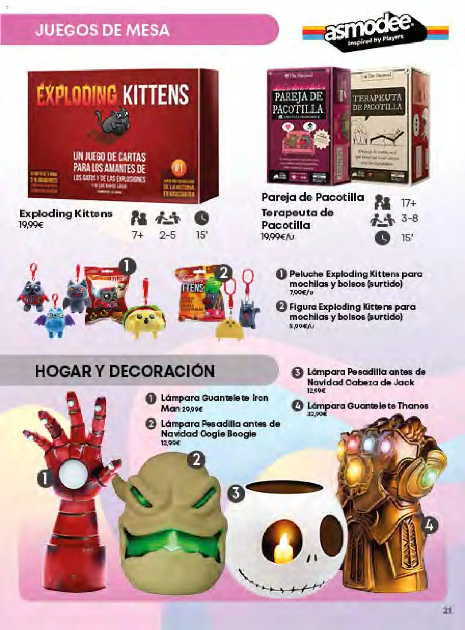 Game folleto │ válido desde el 04/05/2026 | Página: 21 | Productos: Té, Juegos de mesa, Mesa, Lámpara