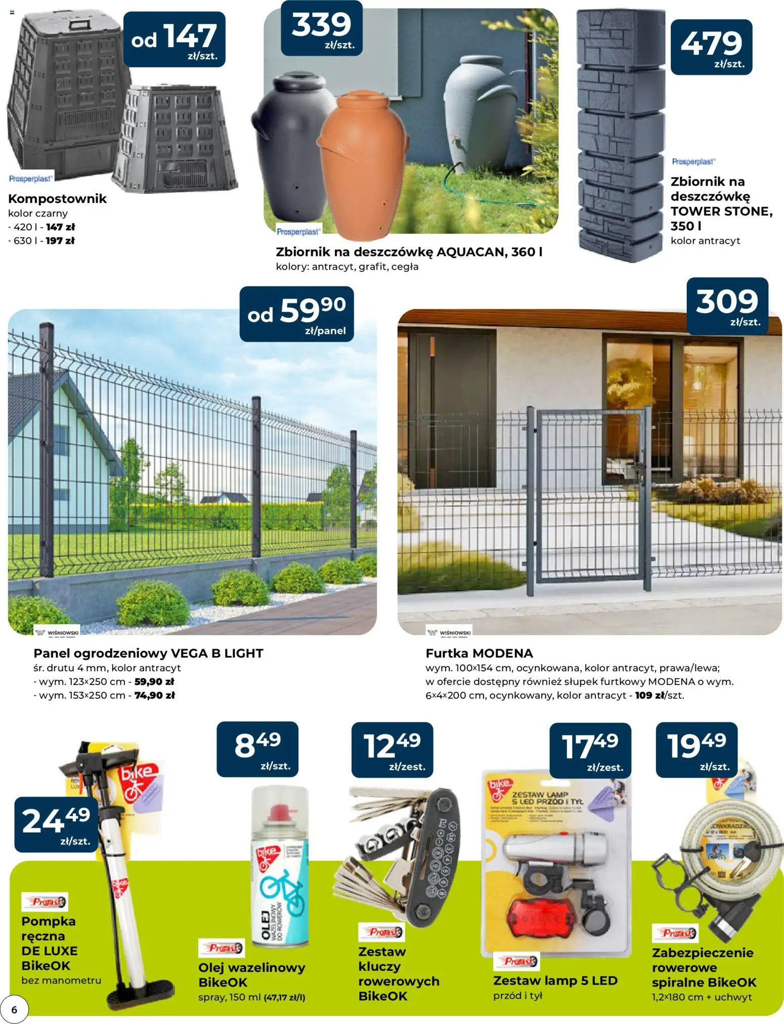 Mrówka gazetka - Elbląg od 03.06.2026 | Strona: 6 | Produkty: Zbiornik na deszczówkę, Olej