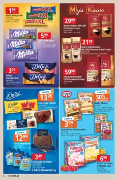 Pogląd oferty "E.Leclerc gazetka" - ważna od 19.05.2026 | Strona: 2 | Produkty: Prince polo xxl, Kawa rozpuszczalna, Jogurt, Czekolada