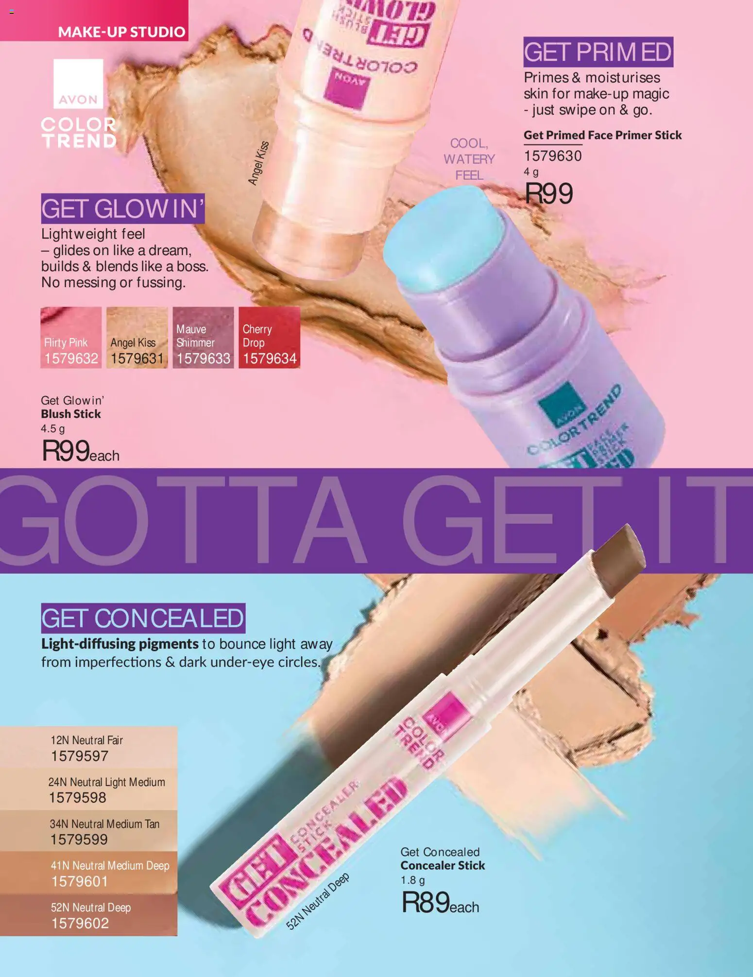 New Avon catalogue – valid from 01/09/2026 | Page: 50 | Products: Primer, Light, Concealer, Blush
