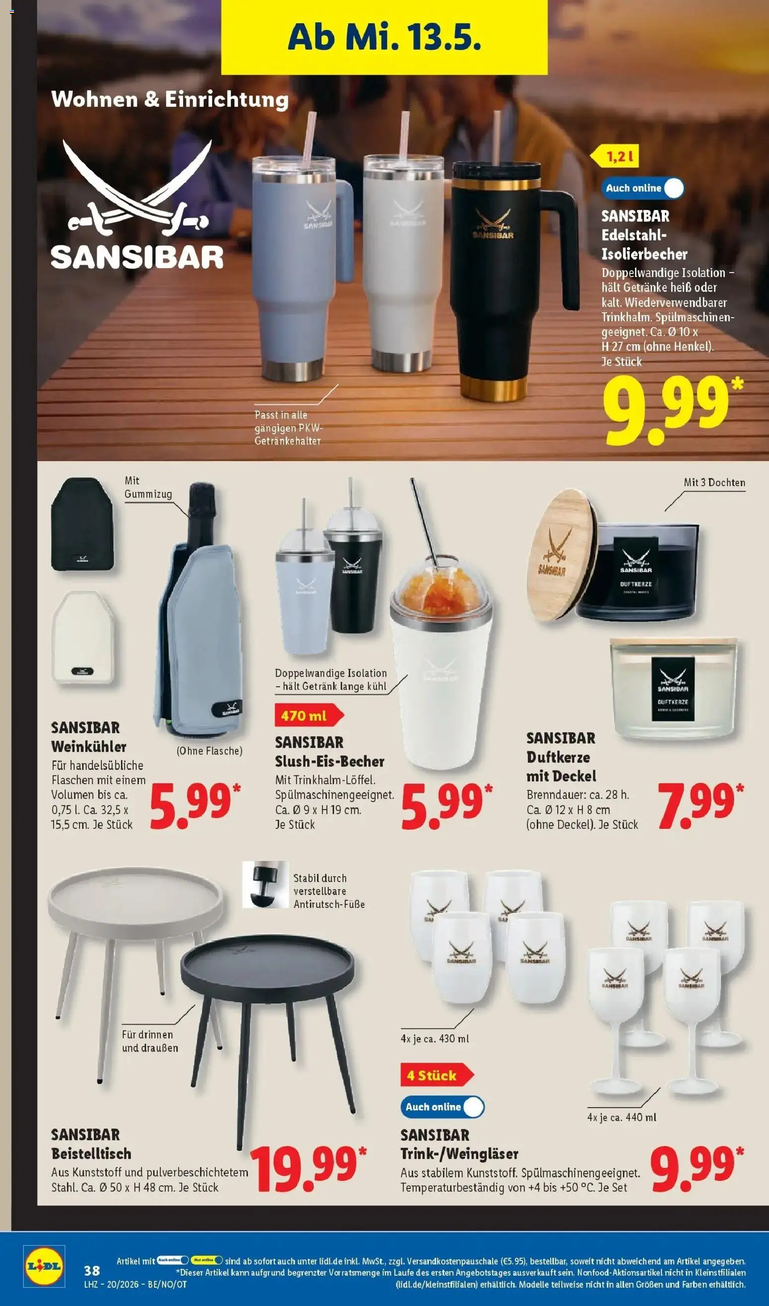 Lidl Prospekt Wahlstedt – gültig ab 11.05.2026 | Seite: 60 | Produkte: Beistelltisch