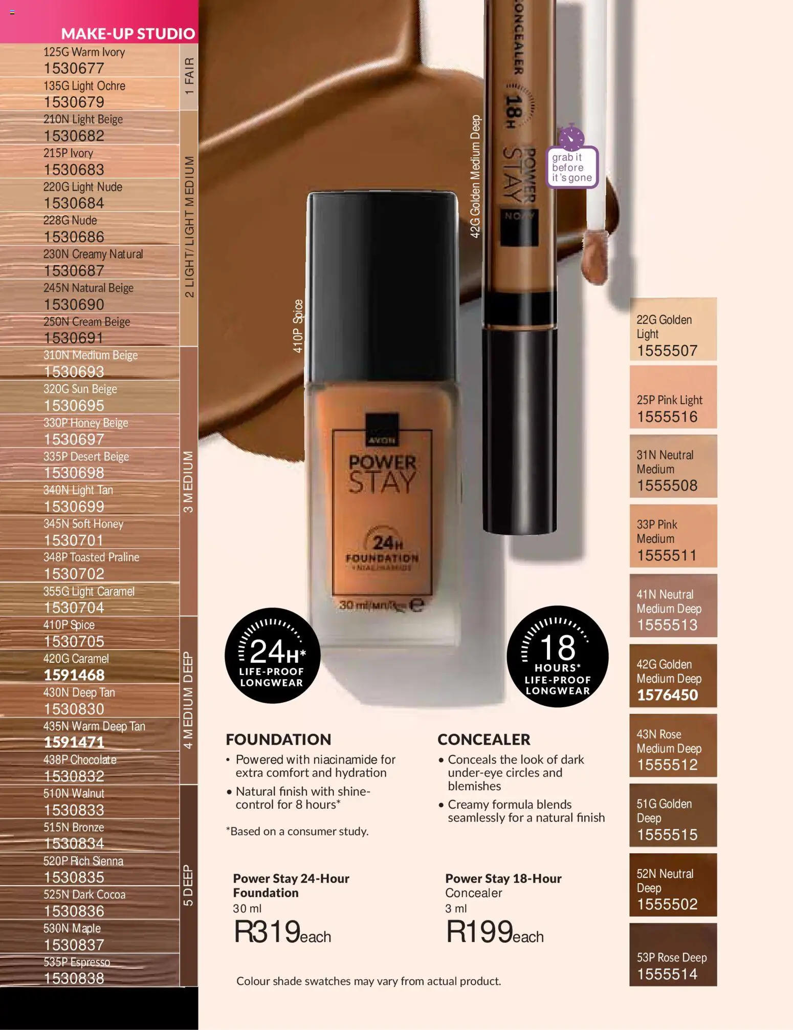New Avon catalogue – valid from 01/10/2026 | Page: 46 | Products: Cocoa, Light, Chocolate, Cream
