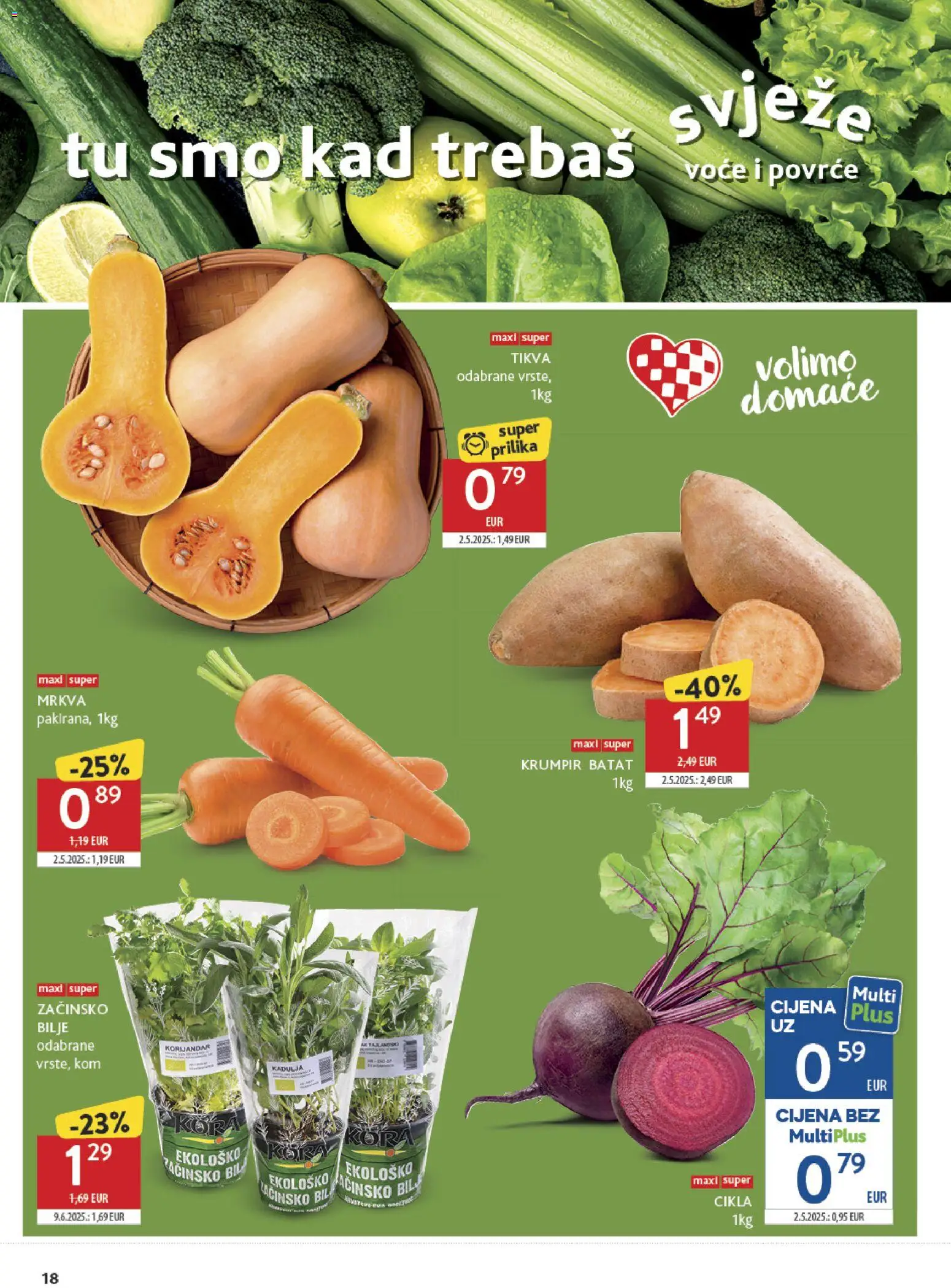 Konzum HR akciós ujság - amely érvényes a következő dátumtól: 2026.09.23. | Oldal: 18