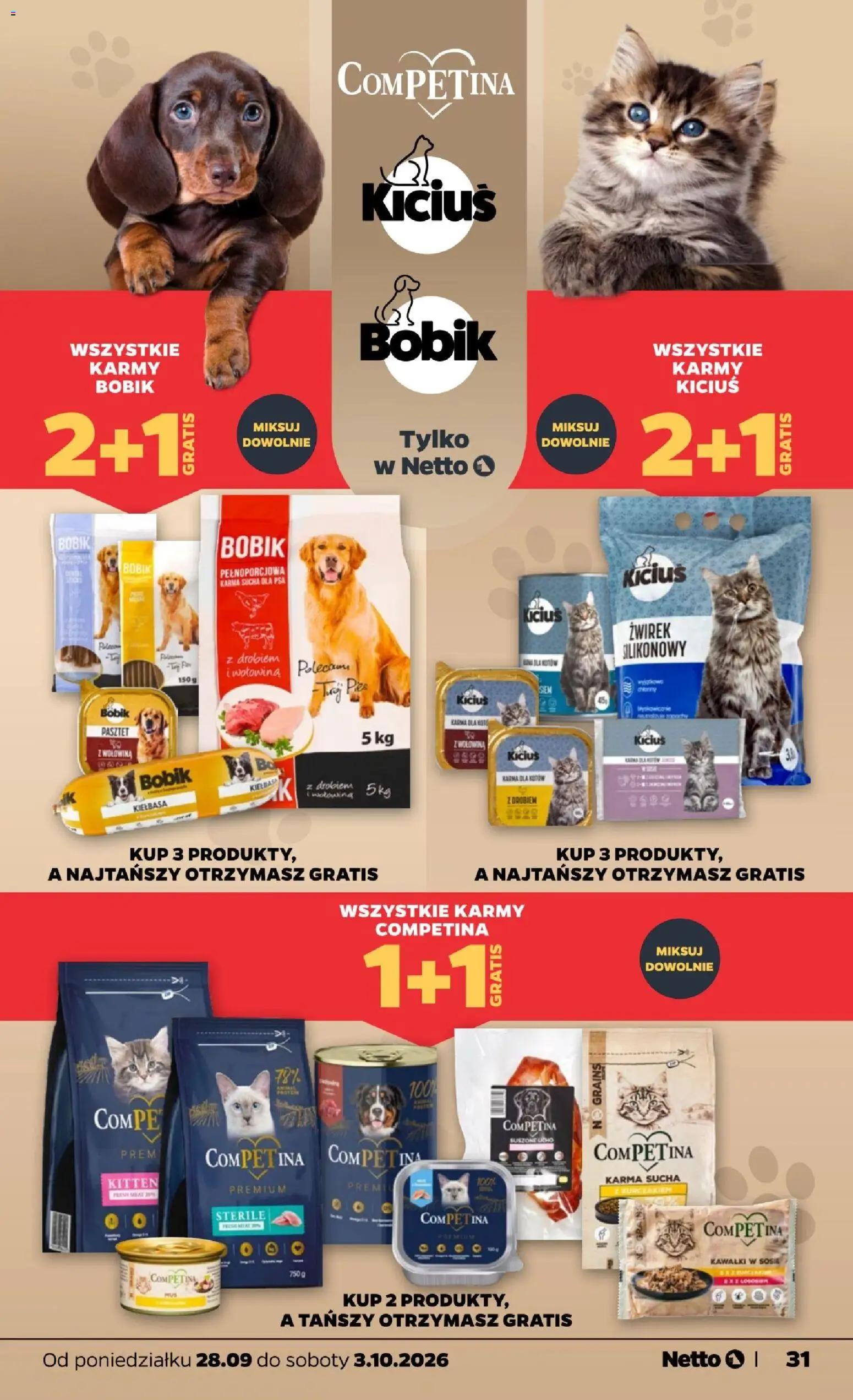 Netto gazetka od poniedziałku od 28.09.2026 | Strona: 31