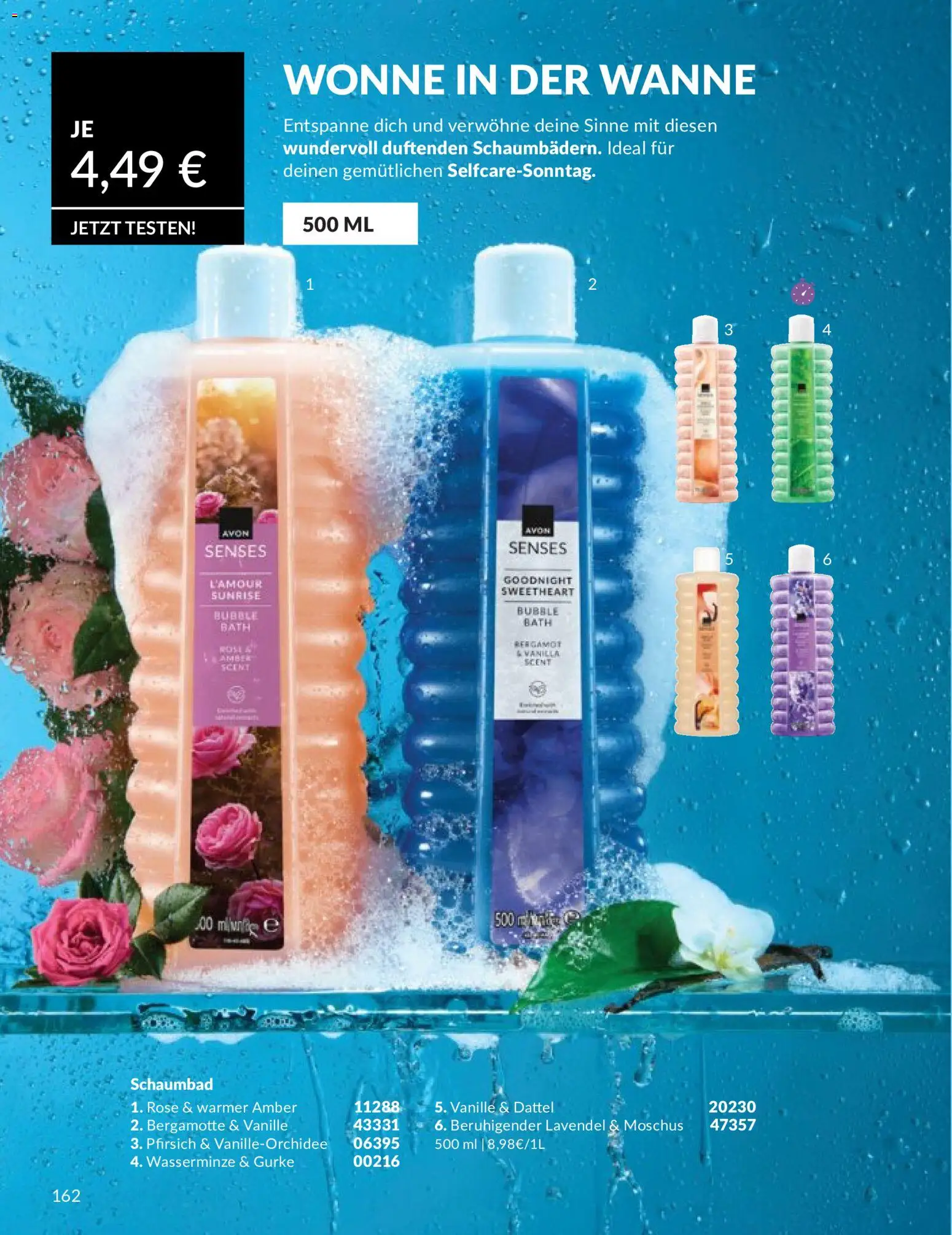 AVON Katalog Mai 2026 – gültig ab 01.05.2026 | Seite: 184 | Produkte: Pfirsich, Dattel, Lavendel