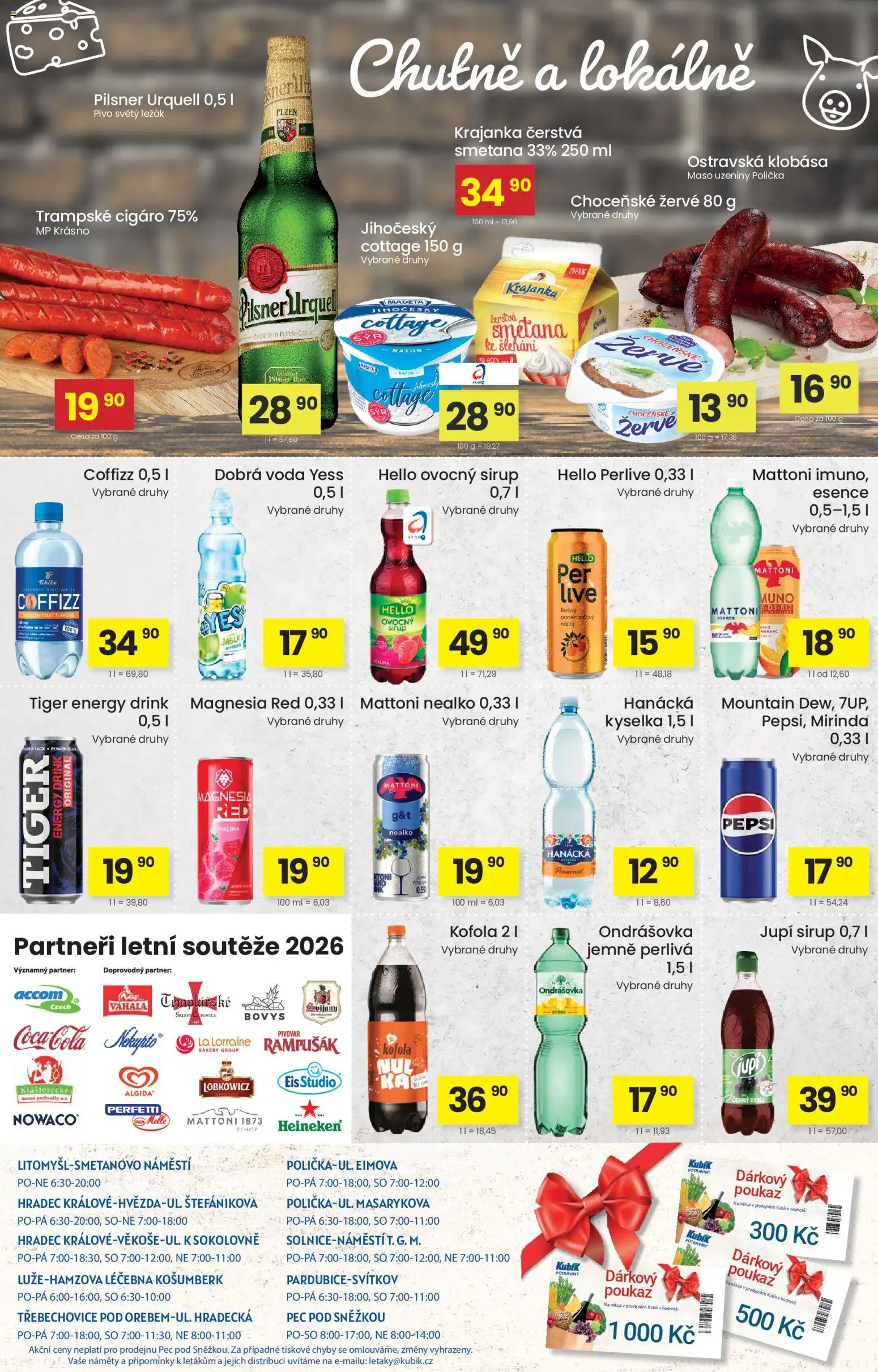 Kubík leták od 21.07.2026 | Strana: 4 | Produkty: Mattoni, Pepsi, Mirinda, Sirup