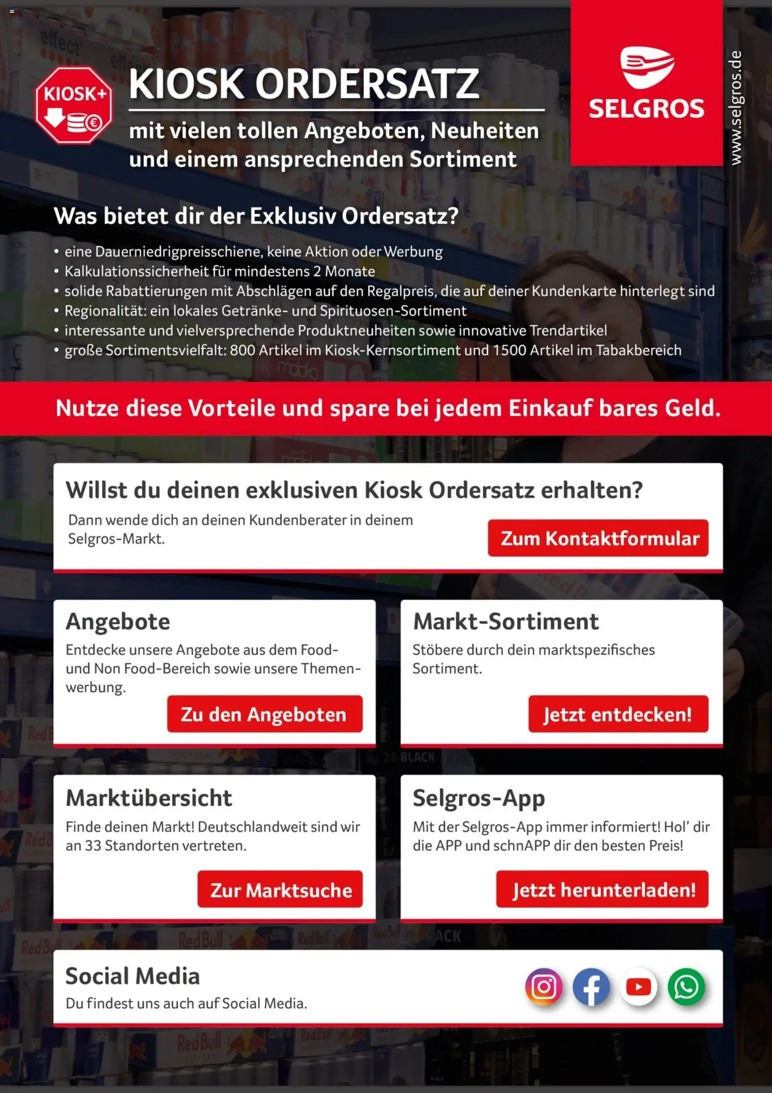 Selgros Kiosk-Ordersatz – gültig ab 01.09.2026 | Seite: 2 | Produkte: Red bull, Energy