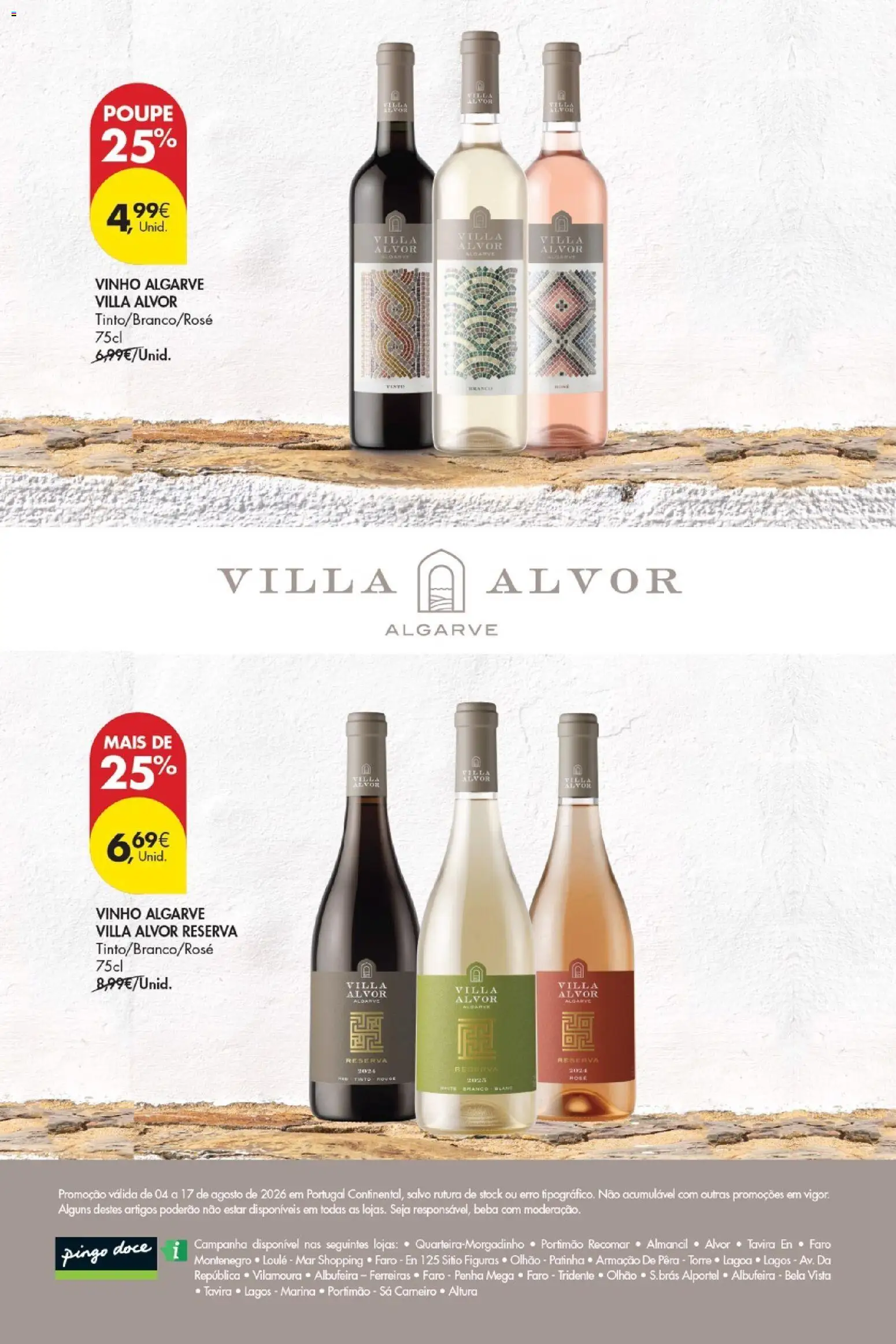 Pingo Doce Vinhos do Algarve │ válido de 04/08/2026 | Página: 2 | Produtos: Vinho