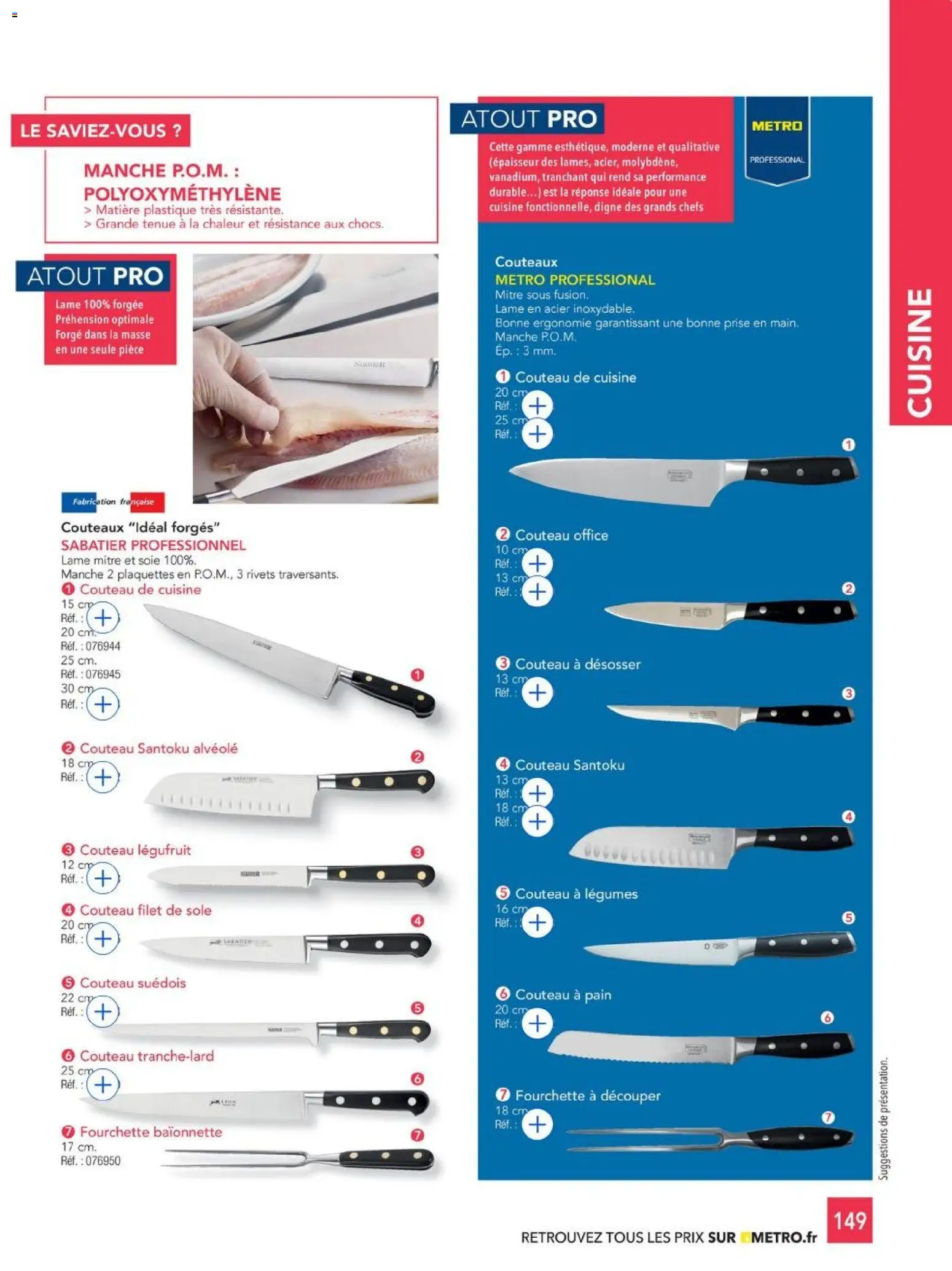 {H1} | Page: 149 | Produits: Prise, Pain, Masse