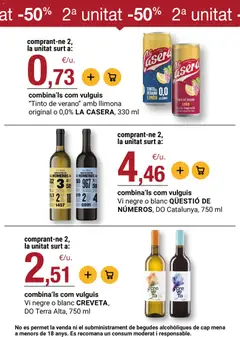 Vista previa Bonpreu folleto válido desde el 19.05.2026 | Página: 32 | Productos: Vino, Ροζ πιπέρι, Gaseosa