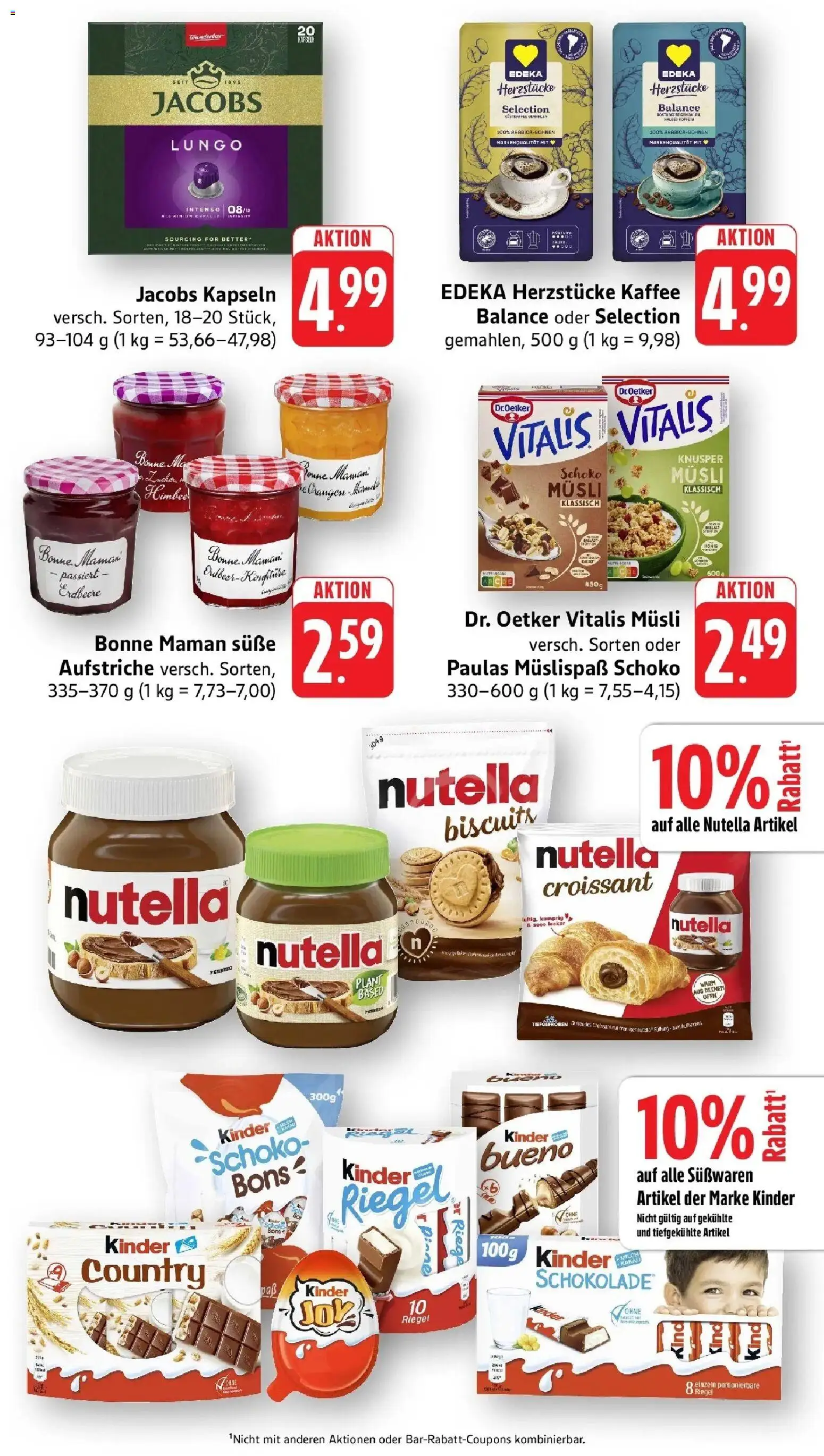 nah & gut Prospekt Birkendorf – gültig ab 13.07.2026 | Seite: 5 | Produkte: Musli, Croissant, Zucker, Bonne maman
