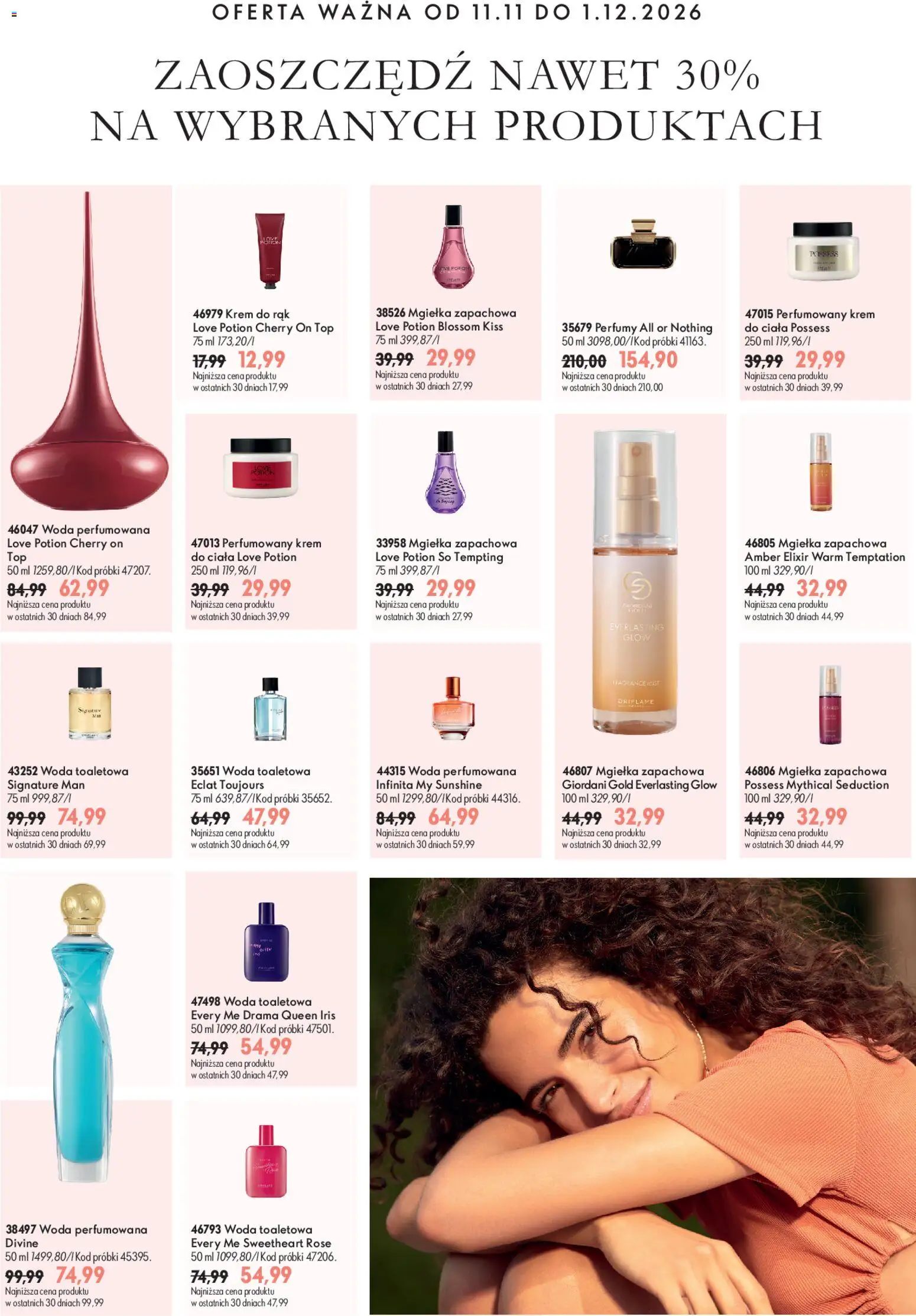 Oriflame Black Friday od 11.11.2026 | Strona: 6 | Produkty: Top, Mgiełka zapachowa, Woda toaletowa, Woda