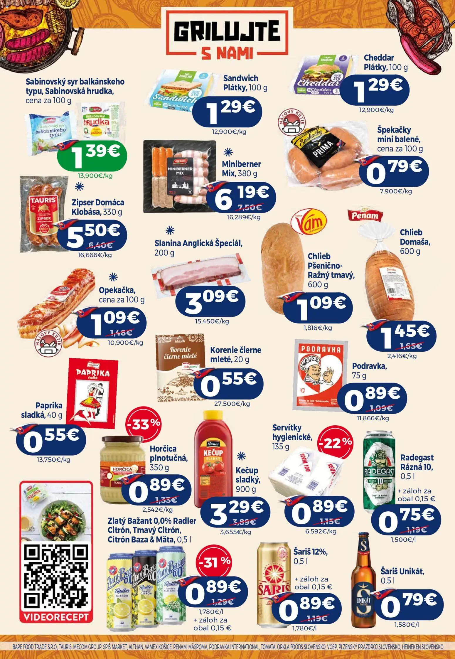 Nové Milk Agro akcie – leták je platný od 27.05.2026 | Strana: 11 | Produkty: Paprika, Syr, Chlieb, Zlatý Bažant