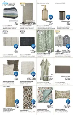 JYSK aktionen ab 07.07.2026 gültig | Seite: 6 | Produkte: Strandtuch, Teppich, Bademantel, Fußmatte