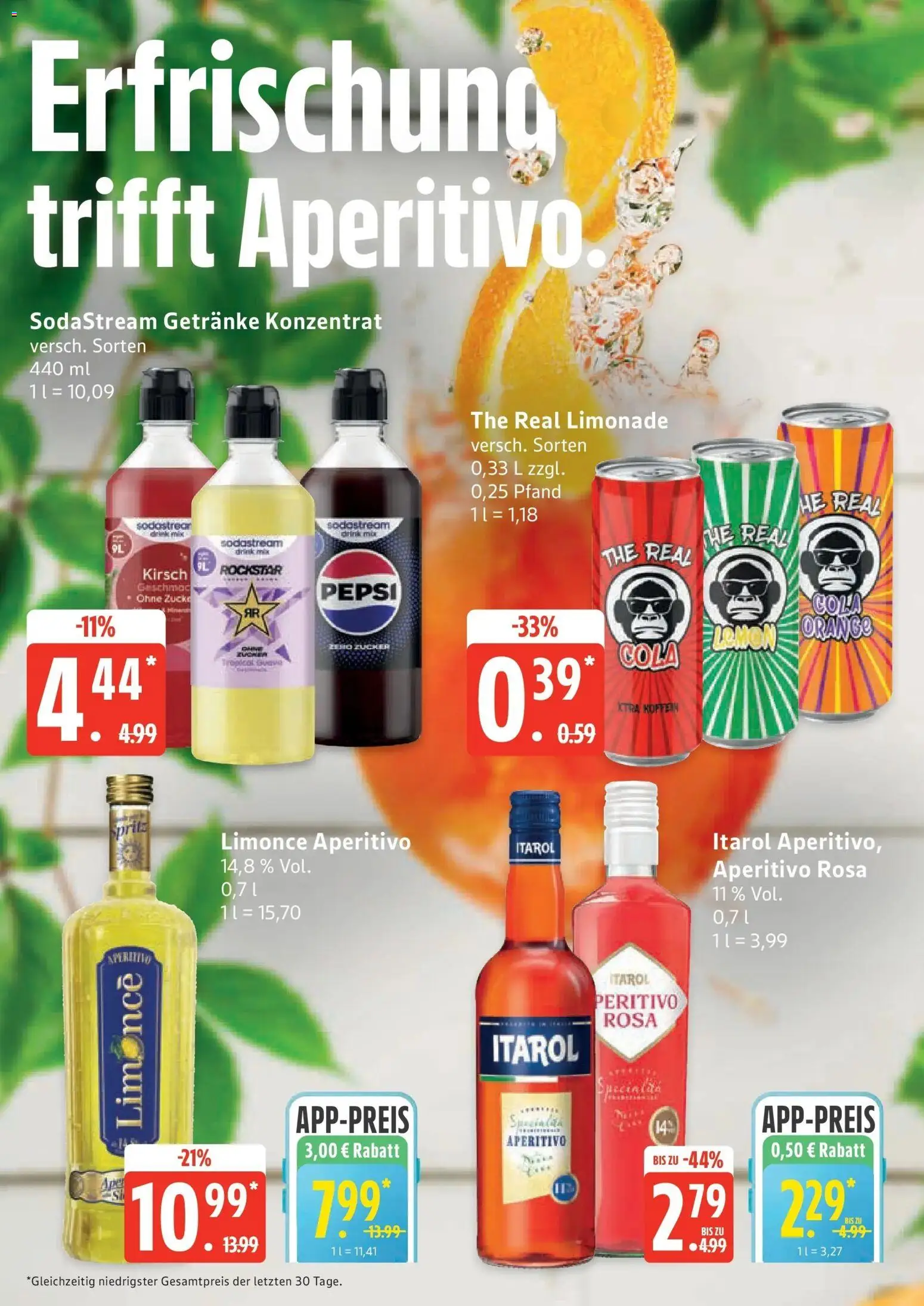 Edeka Prospekt Mölln – gültig ab 13.07.2026 | Seite: 24 | Produkte: Cola, Rockstar, Limonade, Pepsi