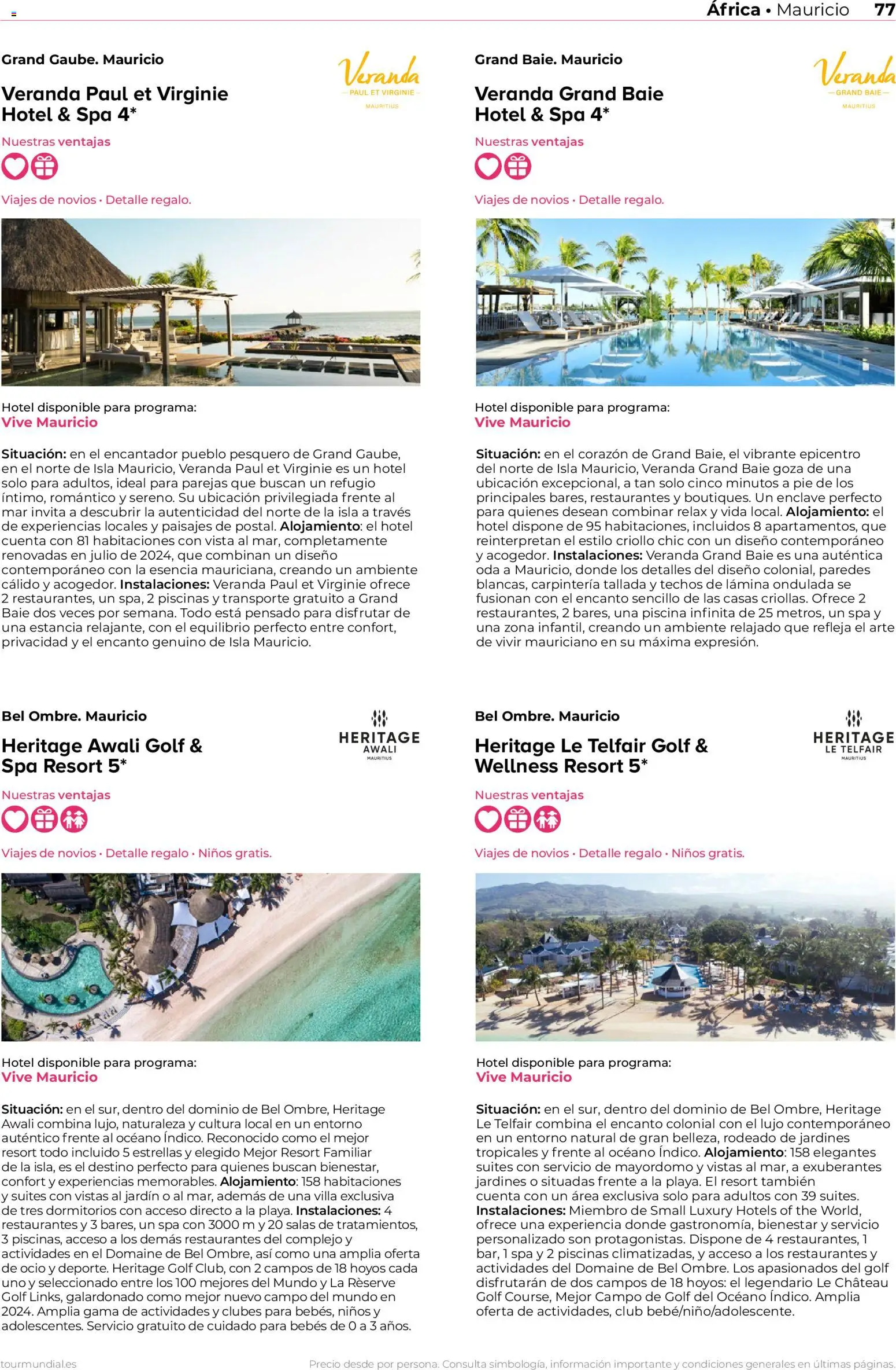 Viajes El Corte Inglés Africa y Oriente Medio │ válido desde el 01.01.2026 | Página: 77