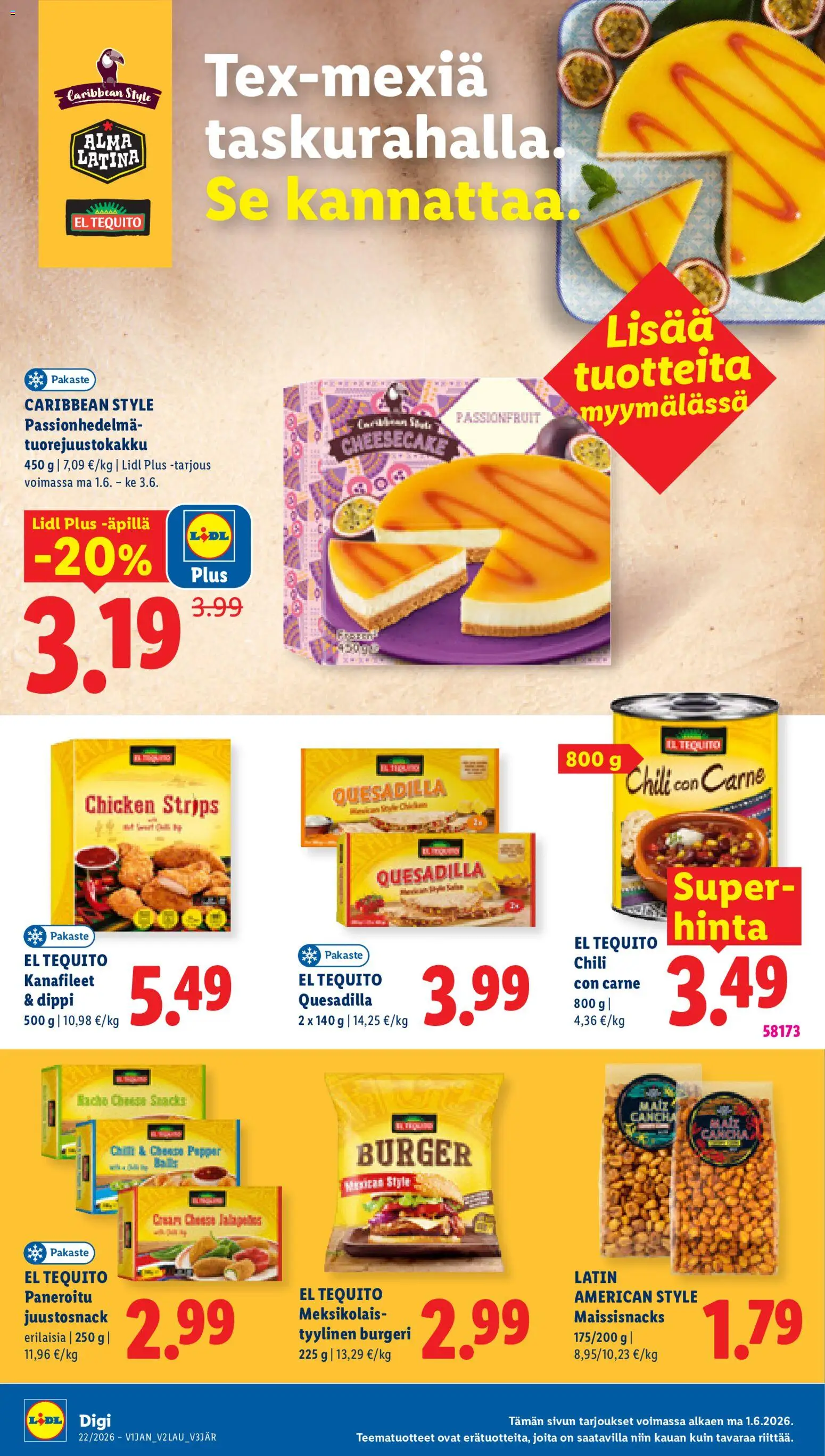 Lidl tarjoukset – voimassa 28.05.2026 alkaen | Sivu: 24 | Tuotteet: Chili, Passionhedelmä