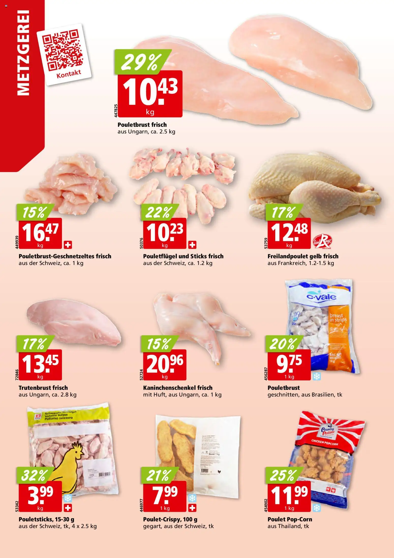 Aligro aktionen – gültig ab 20.04.2026 | Seite: 6 | Produkte: Pouletbrust