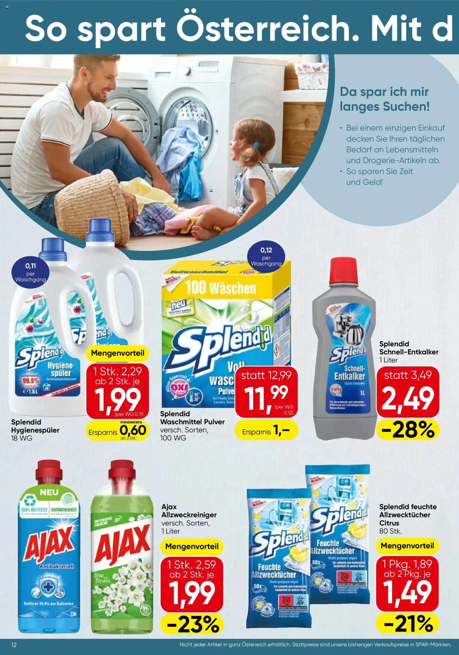 Spar Flugblatt gültig ab 15.10.2026 | Seite: 12