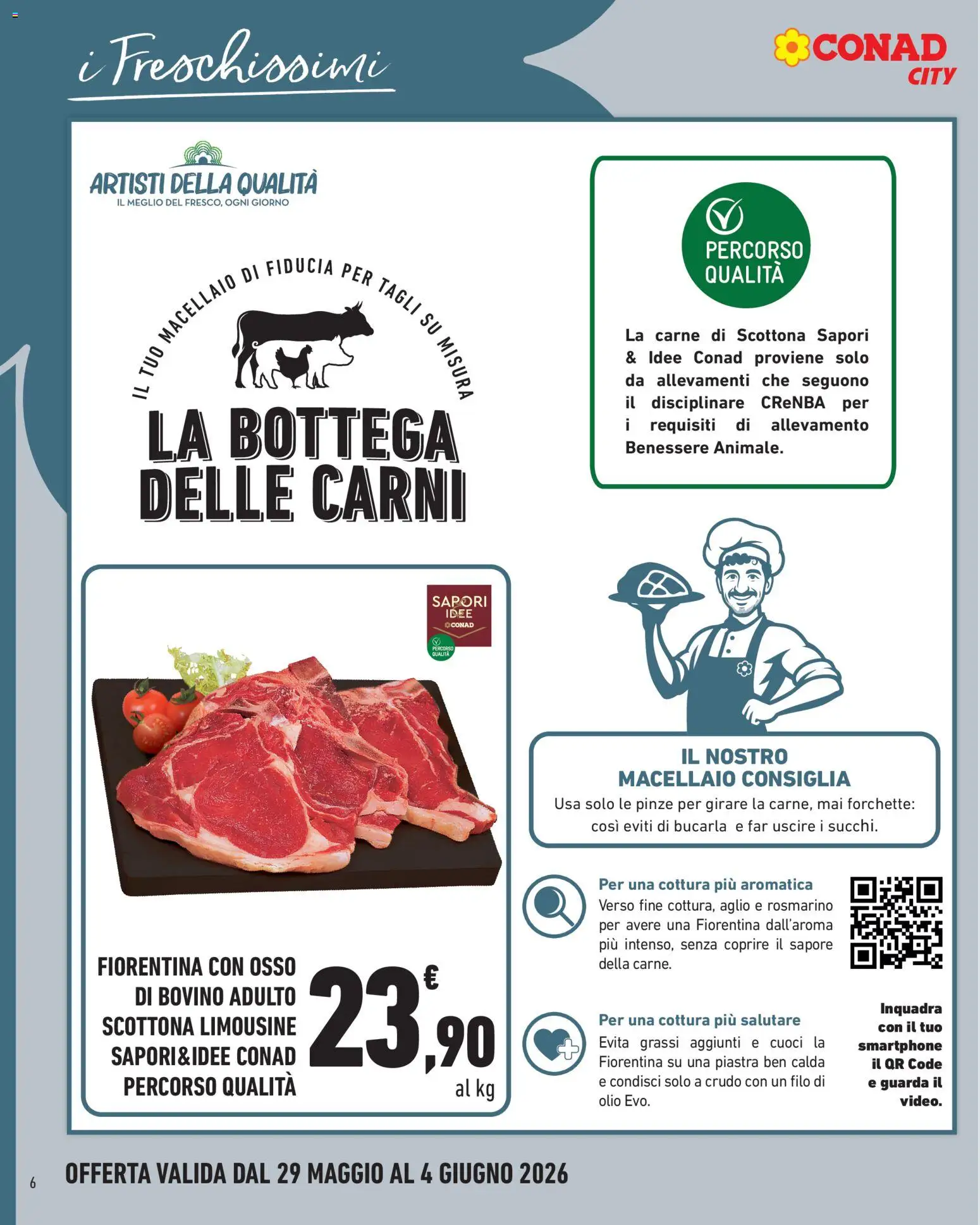 Volantino Conad del 29.05.2026 | Pagina: 6 | Prodotti: Olio, Aglio, Smartphone, Pinze