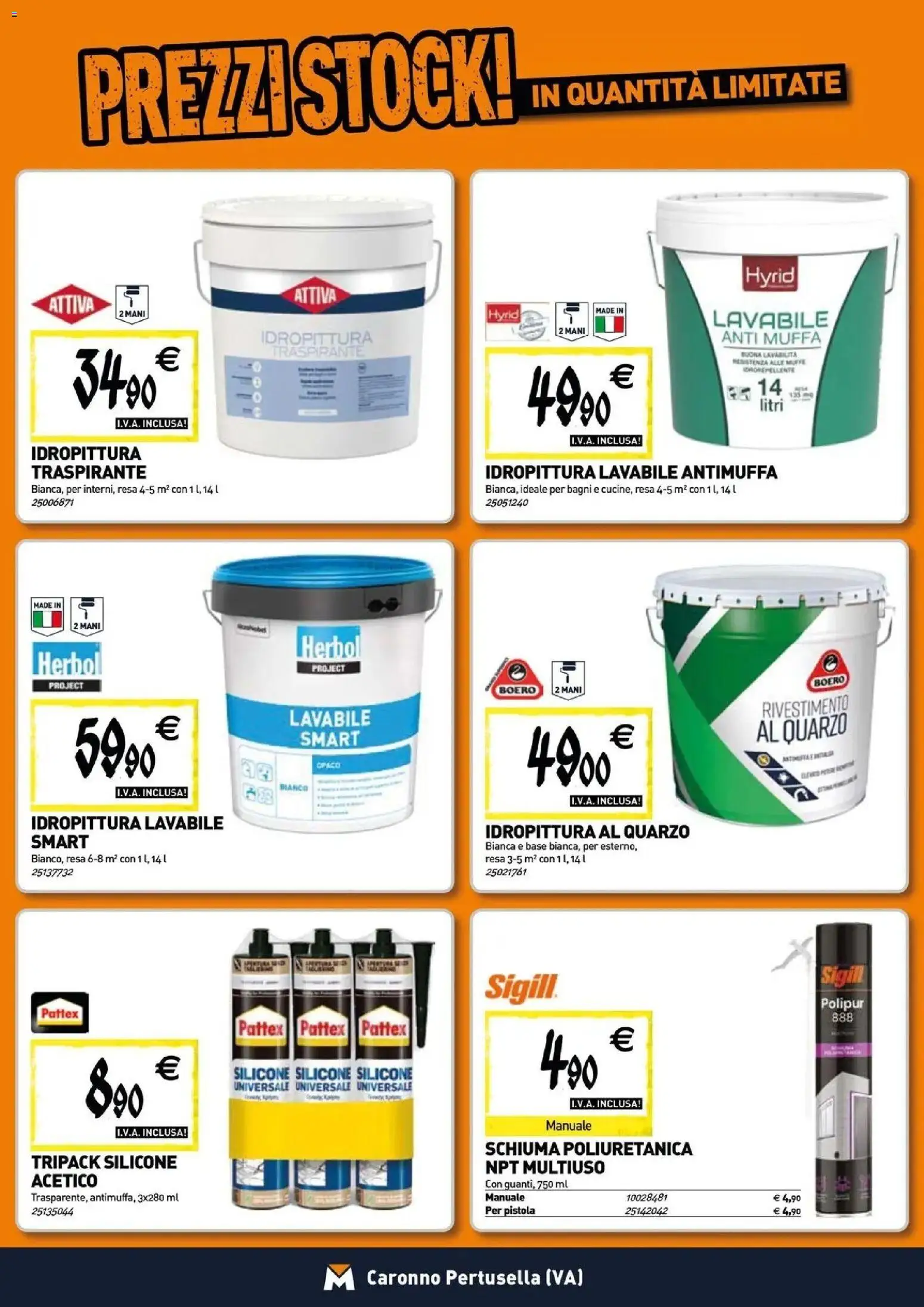 Nuovo TECNOMAT catalogo Caronno Pertusella dal 27/08/2026 > offerte anteprima 🛍️ | Pagina: 13 | Prodotti: Schiuma, Silicone