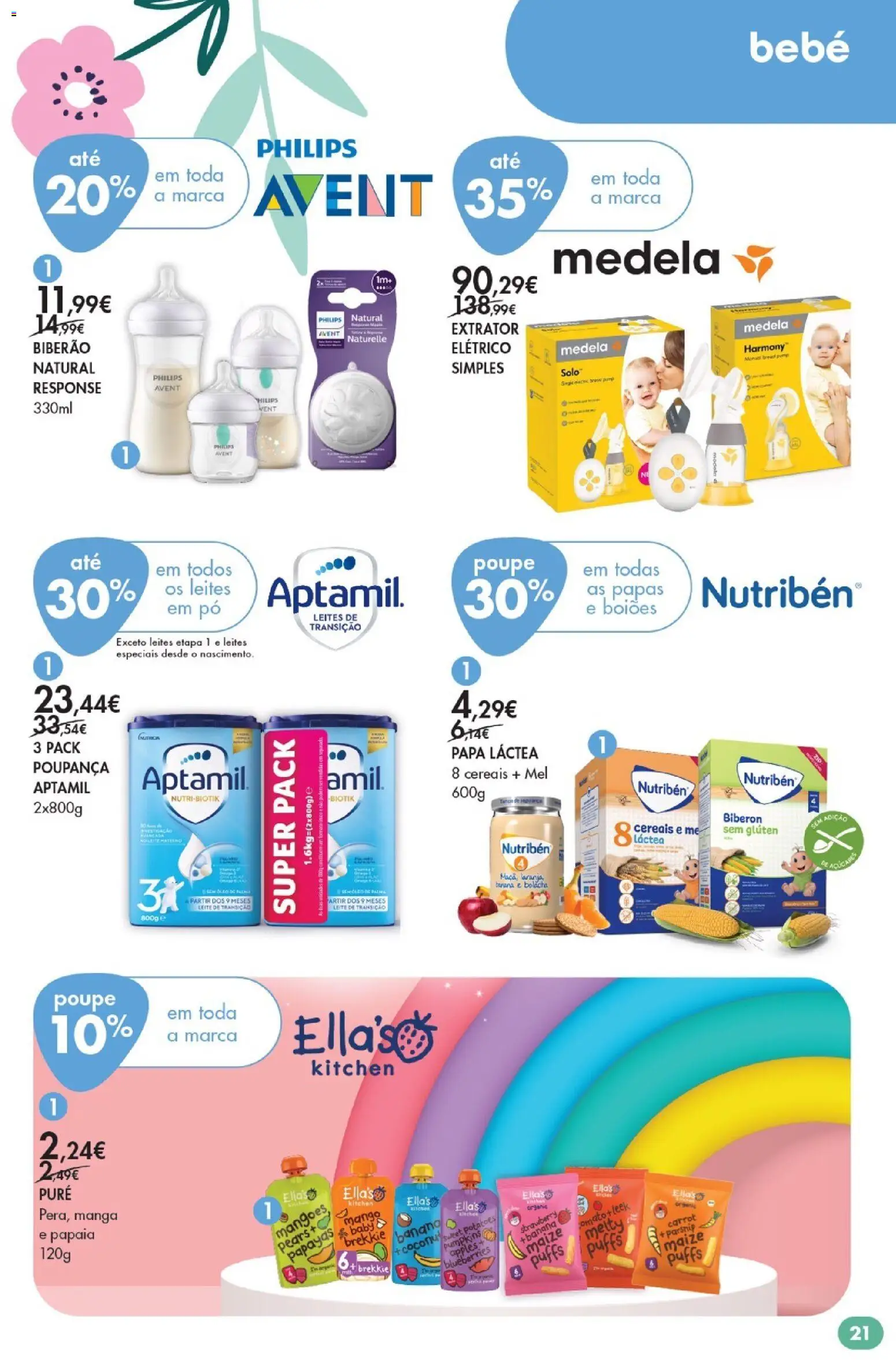 Pingo Doce Bem-estar Corpo Lojas │ válido de 05.05.2026 | Página: 23 | Produtos: Banana, Pó, Biberão, Mel
