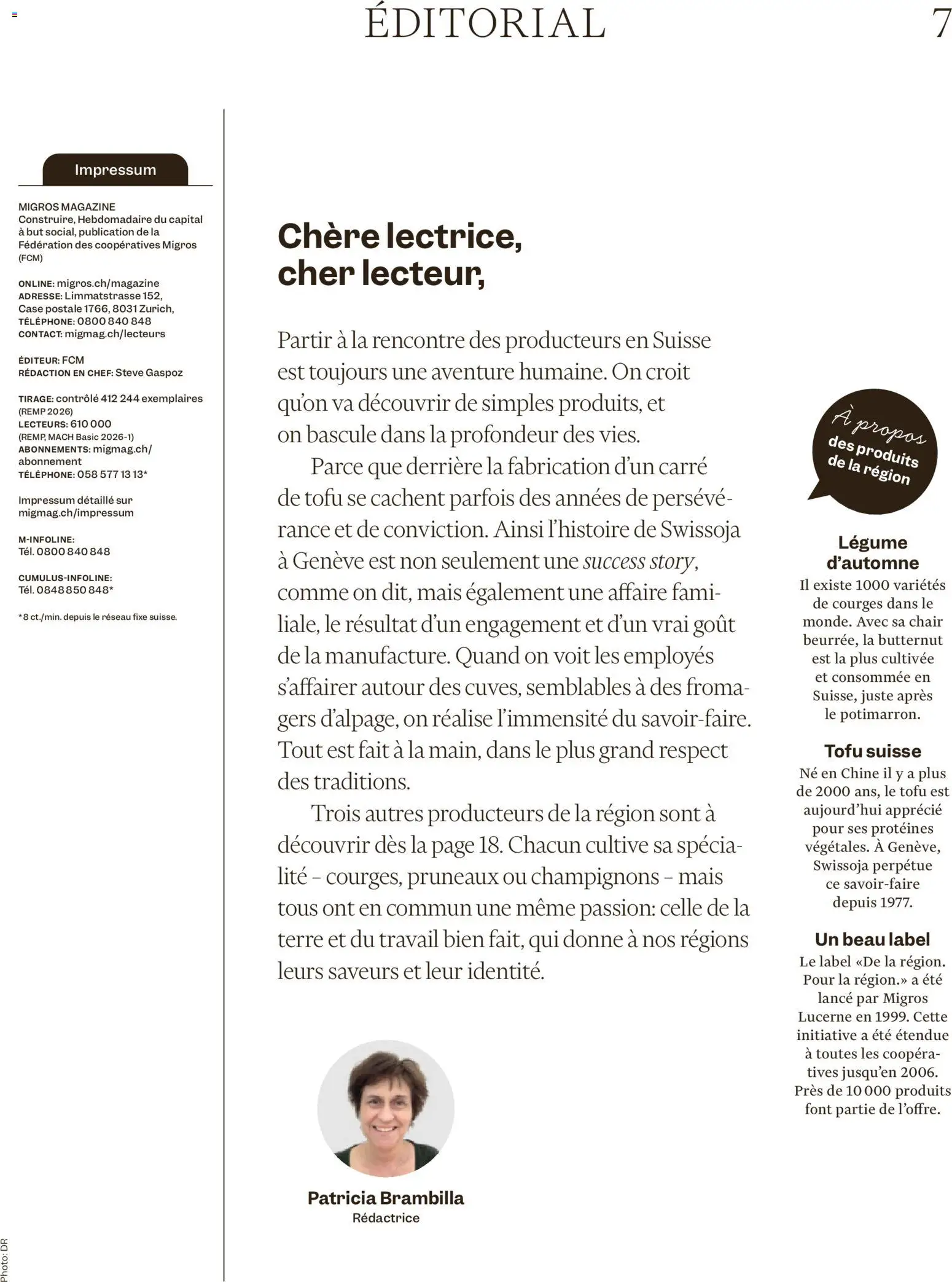 Migros aktionen Magazine FR – gültig ab 09.09.2026 | Seite: 7 | Produkte: Mais, Champignons, Tofu