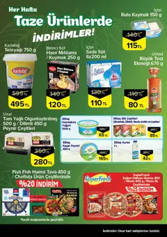07.05.2026 tarihinden itibaren geçerli olan Onur Market kataloğu önizlemesi | Sayfa: 3