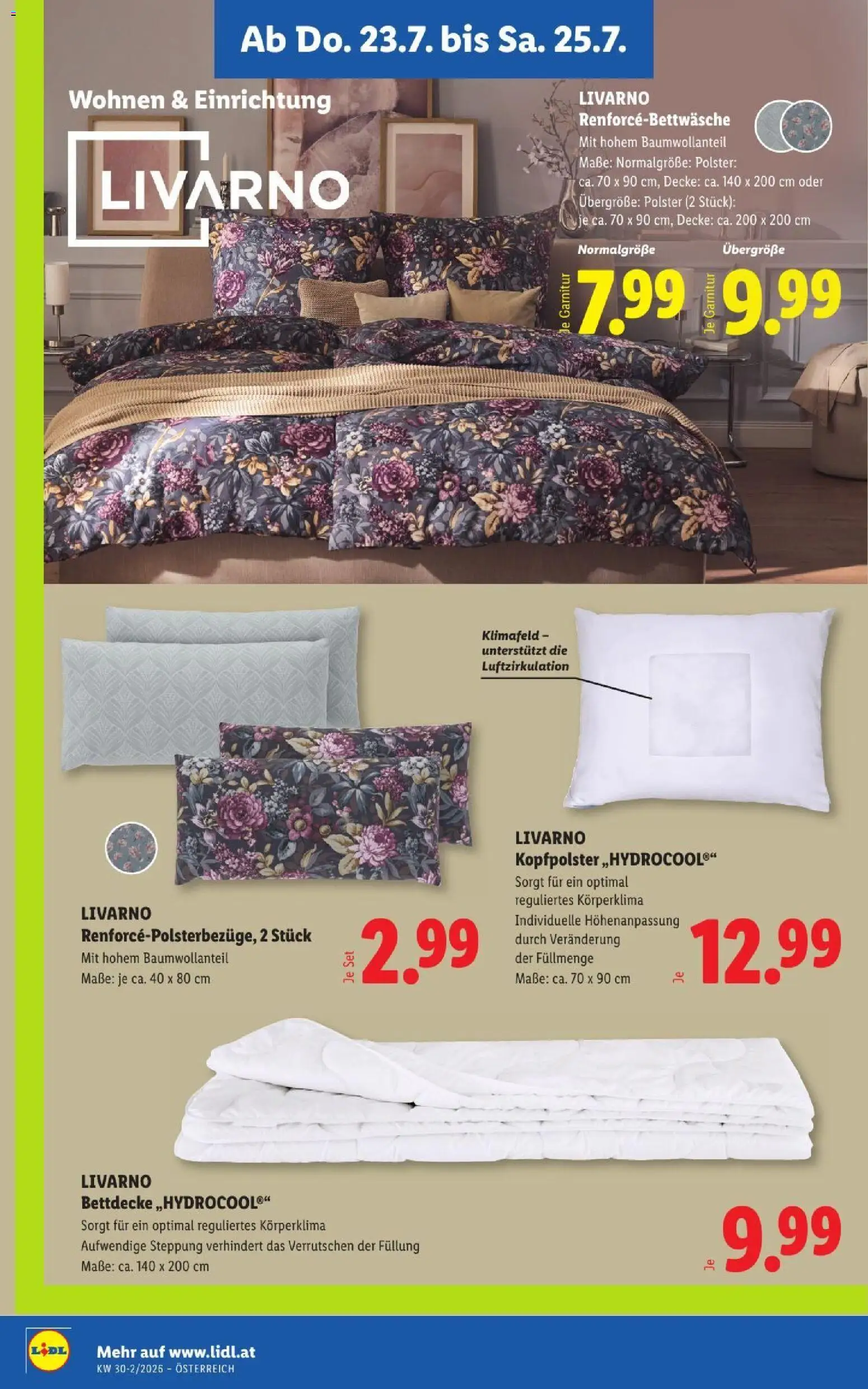 Lidl - Flugblatt gültig ab 23.07.2026 | Seite: 22 | Produkte: Decke