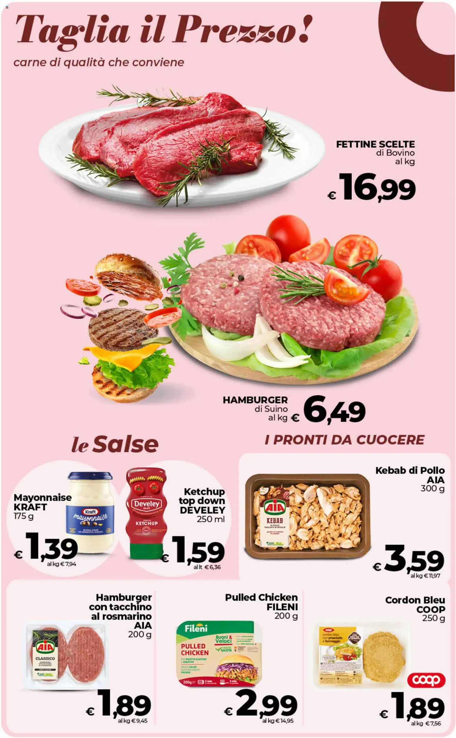 Volantino COOP del 07.04.2026 | Pagina: 18 | Prodotti: Rosmarino, Pollo, Suino, Formaggio