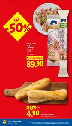 Náhled letáku DUC DE COEUR Salám s vlašskými/lískovými ořechy, Salám s vlašskými/lískovými ořechy, 250 g od 04.05.2026 | Strana: 6