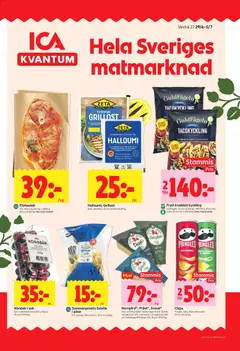 ICA Kvantum - Aktuella erbjudanden - Förhandsvisning av reklamblad från butik ICA Kvantum aktuell från 29/06/2026