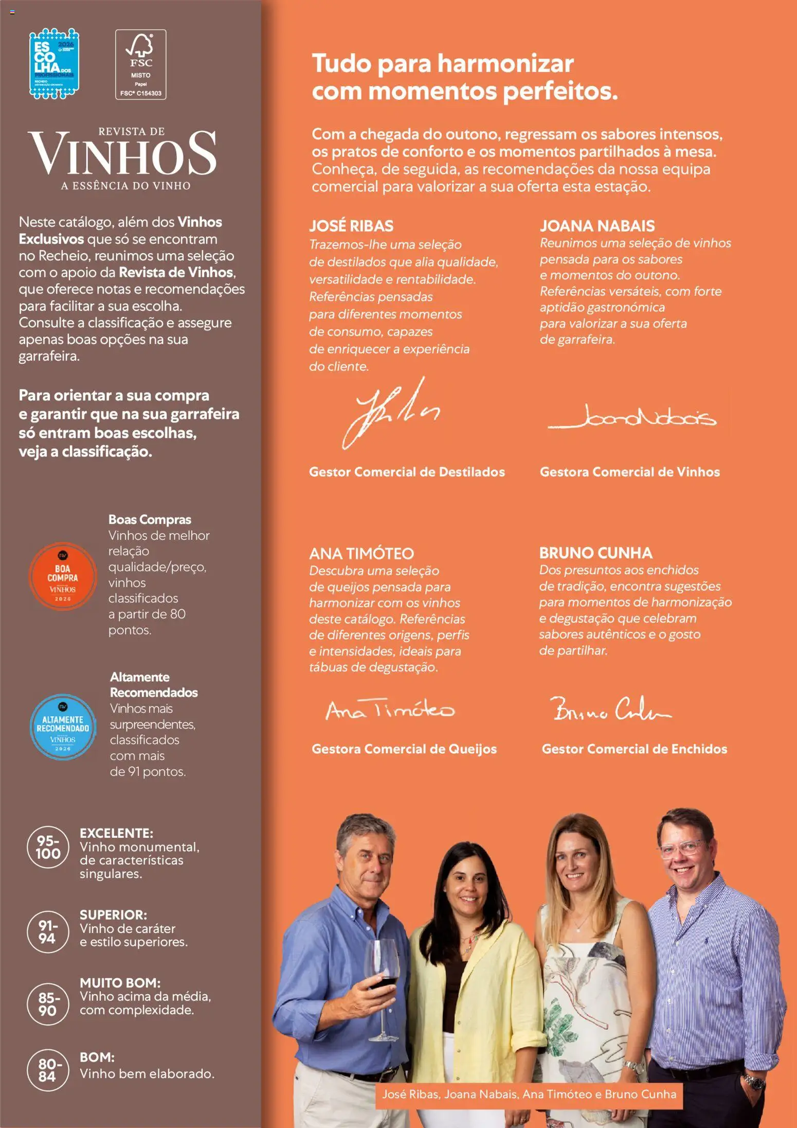 Recheio - Novo Catálogo de Vinhos │ válido de 03/09/2026 | Página: 2 | Produtos: Pratos, Revista, Vinho