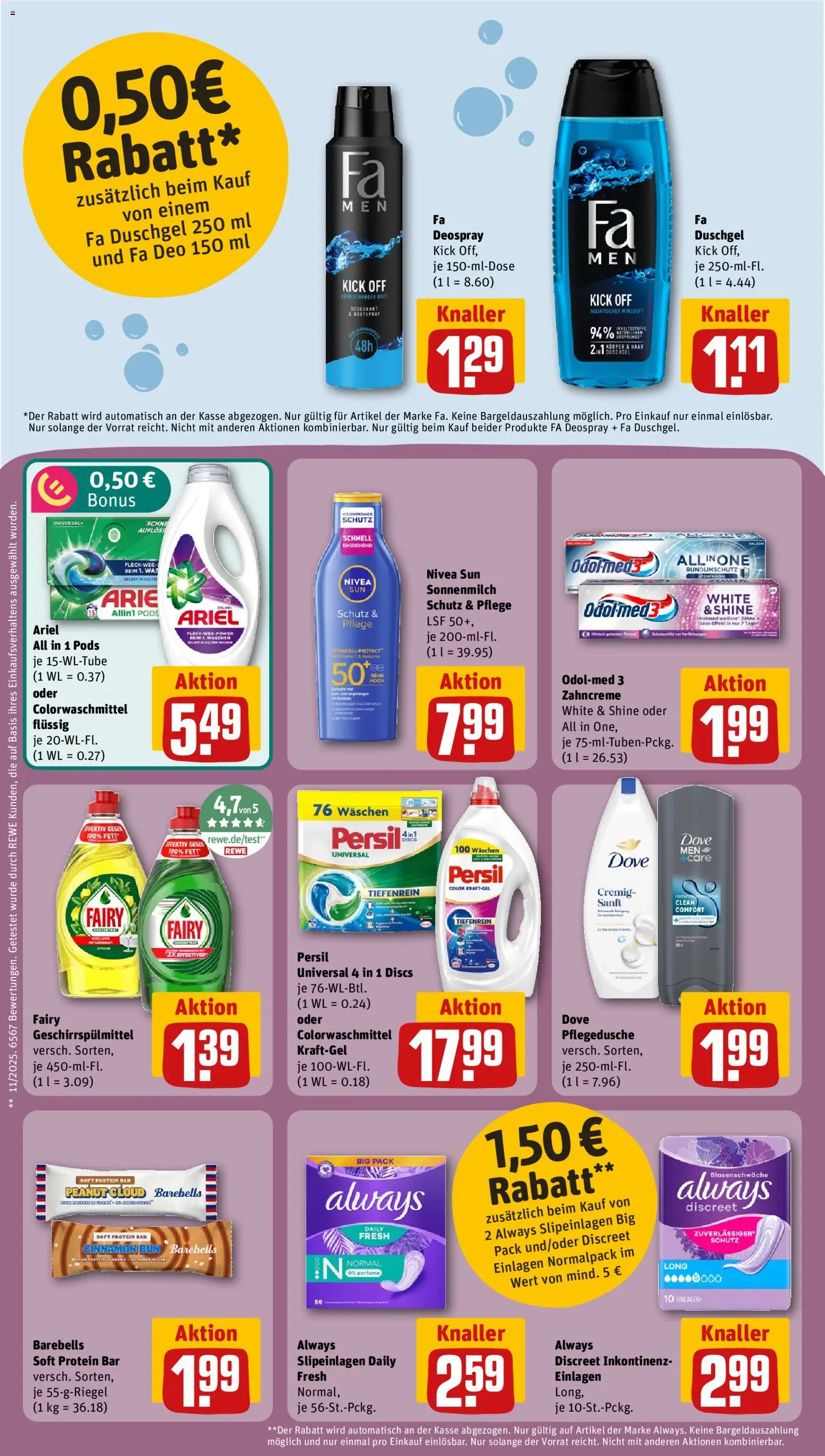 {H1} | Pagina: 23 | Producten: Deodorant, Was